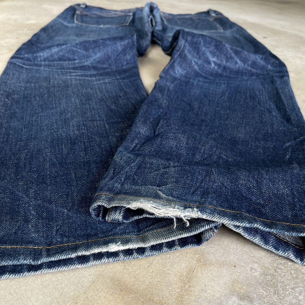 A.P.C. A.P.C. Selvedge Japan Raw Denim Indigo Distressed Jeans APC Size US 36 / EU 52 - 25 Thumbnail