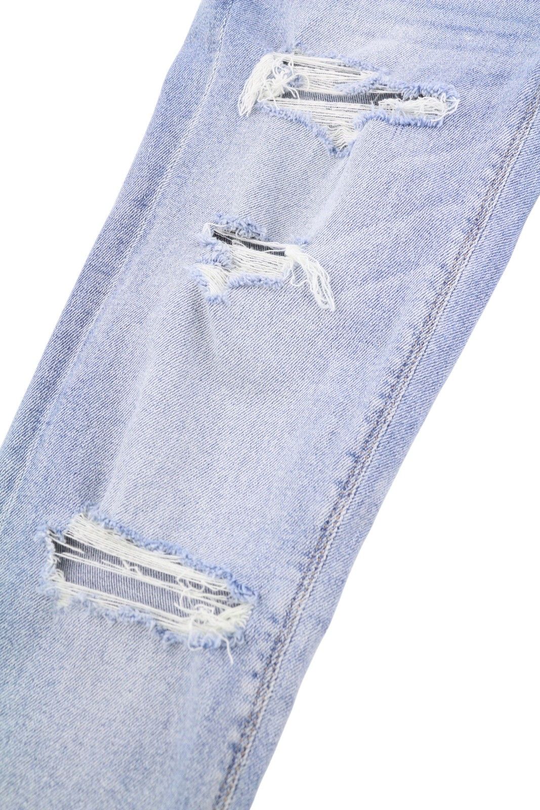 American Eagle Outfitters TOMGIRL W25 Sky Distress Jeans 88992 Size 25" / US 0 / IT 36 - 5 Thumbnail