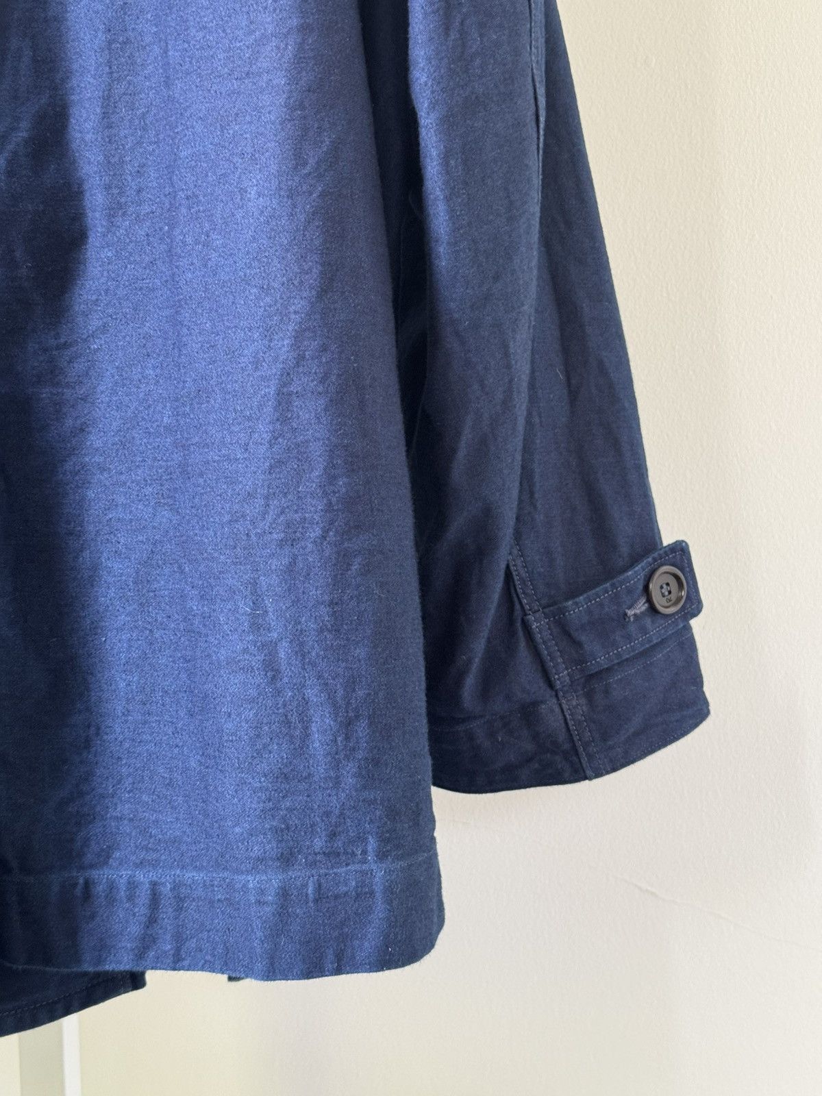 45rpm Indigo Dyed Double Breasted Coat Size US L / EU 52-54 / 3 - 5 Thumbnail