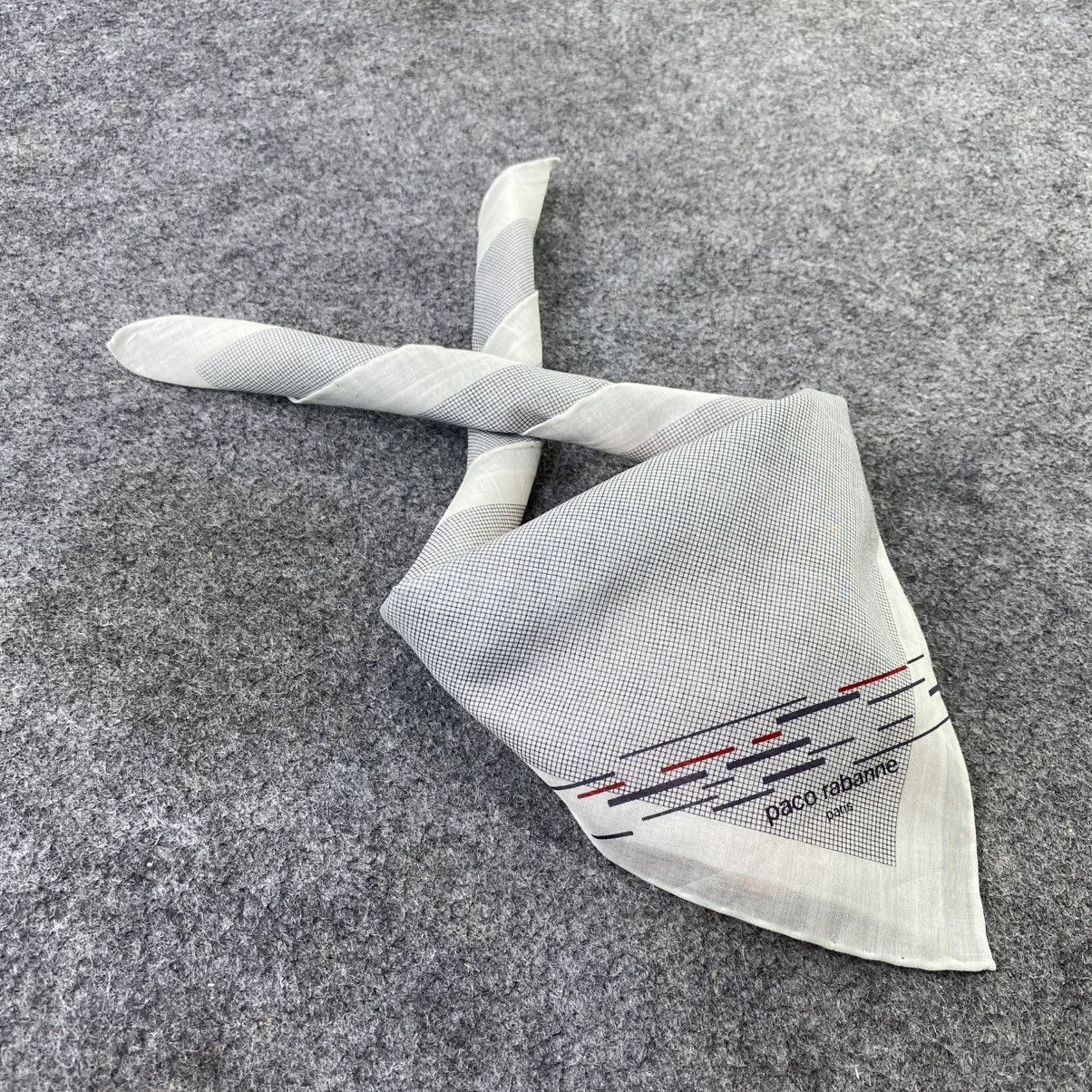 Paco Rabanne × Vintage Paco Rabanne Handkerchief / Bandana / Neckerchief-B870 Size ONE SIZE - 1 Thumbnail