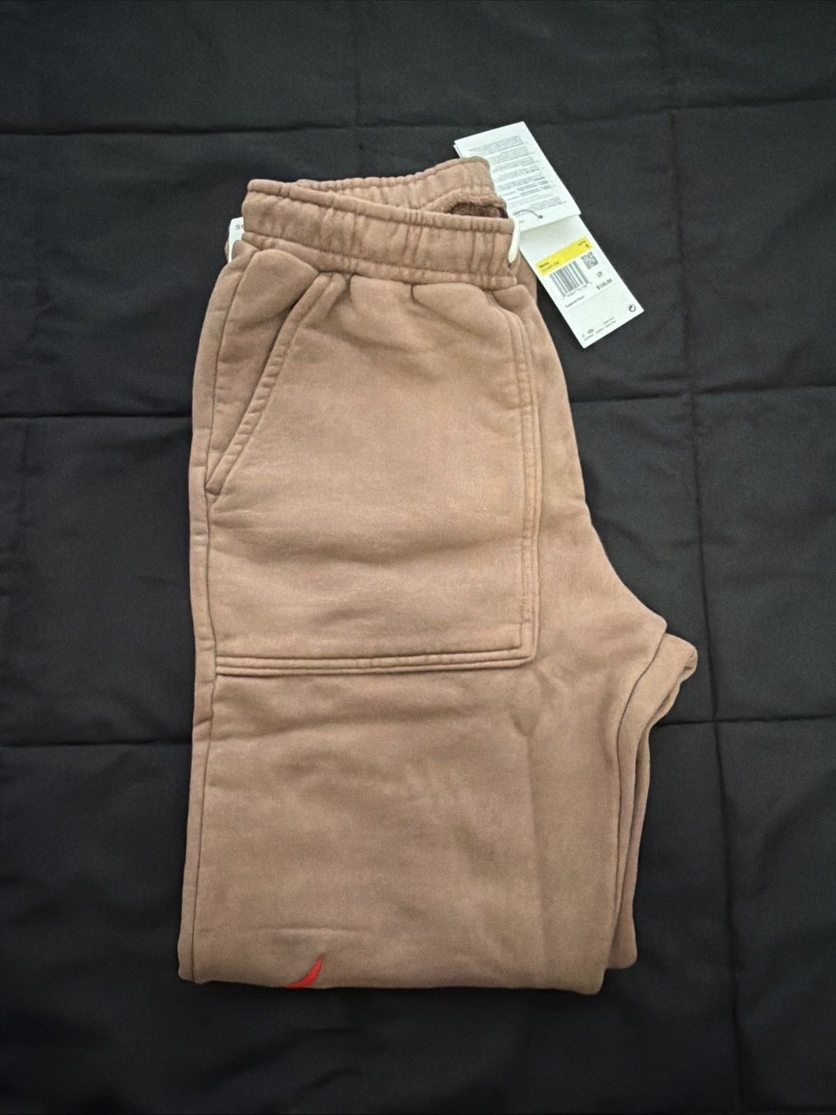Jordan Brand × Travis Scott Jordan Fleece Pants Colab Travis Scott Cactus Jack Small NWT Size US 32 / EU 48 - 3 Thumbnail