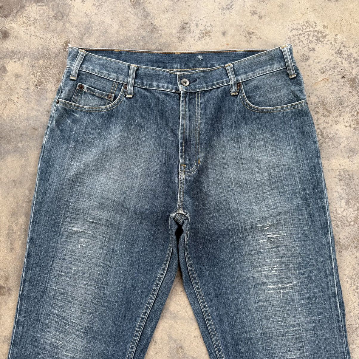 Japanese Brand VINTAGE JAPANESE FADED RIPPED JEANS DENIM PANTS Size US 36 / EU 52 - 2 Thumbnail