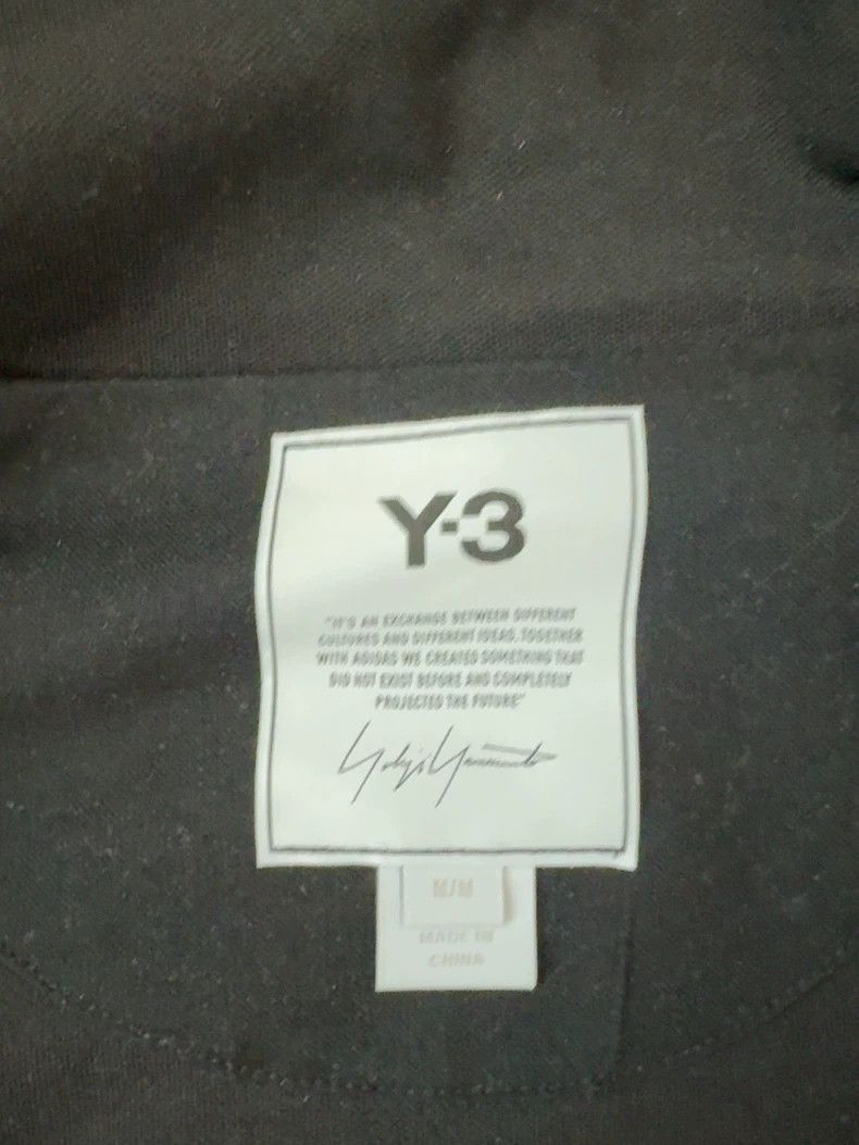 Y-3 Y-3 Black Jacket with White Stripes Size US M / EU 48-50 / 2 - 3 Thumbnail