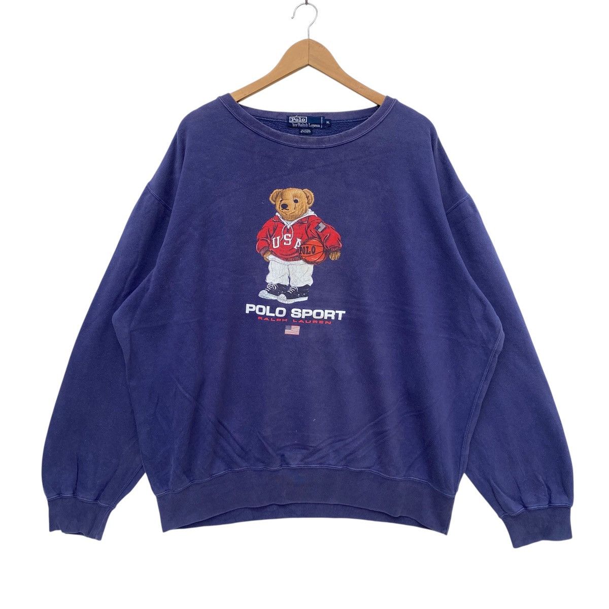 Vintage Polo Sport Bear by Ralph Lauren Sweatshirt XL
