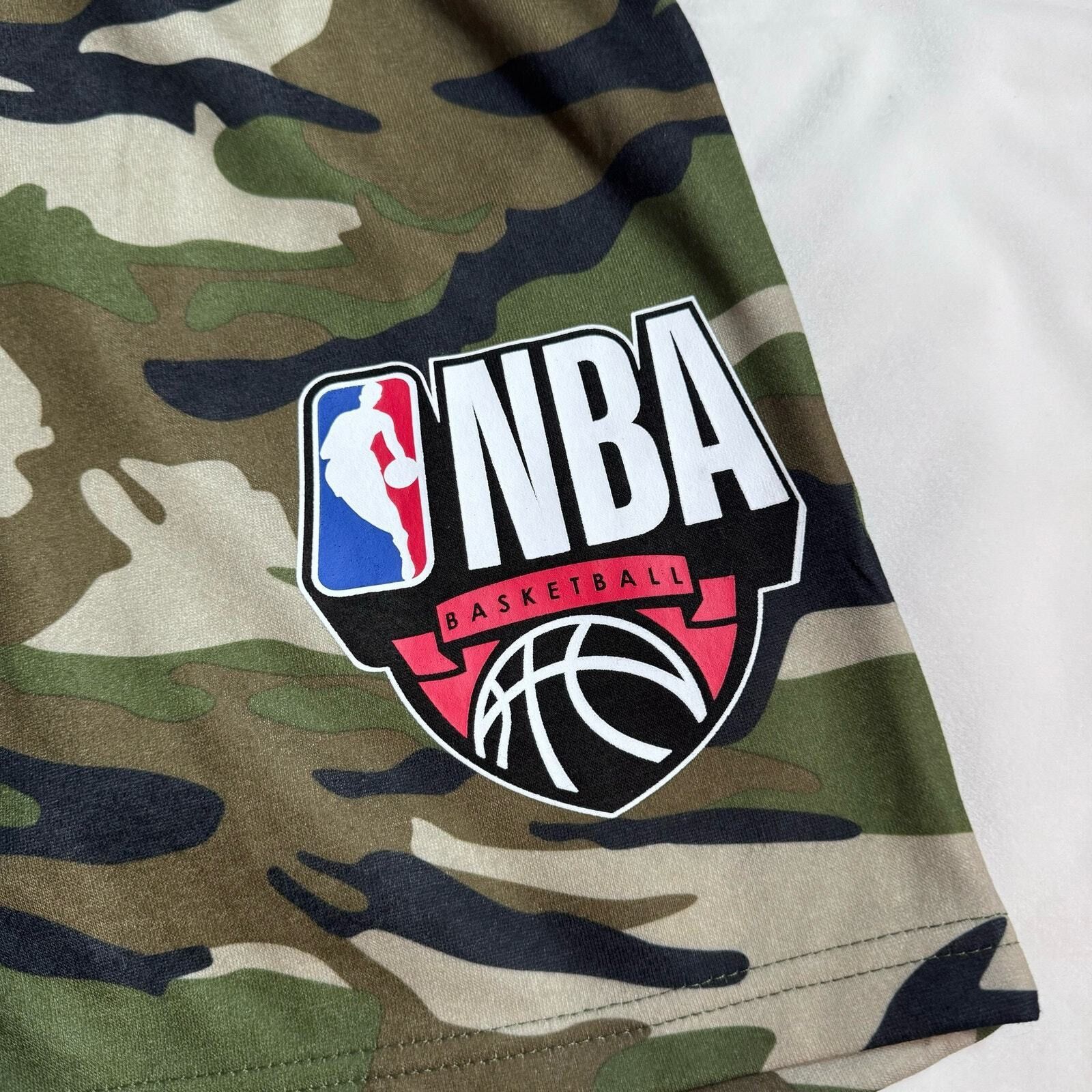 NBA NBA Camouflage Basketball Short Size M - USED Size US 29 - 3 Thumbnail