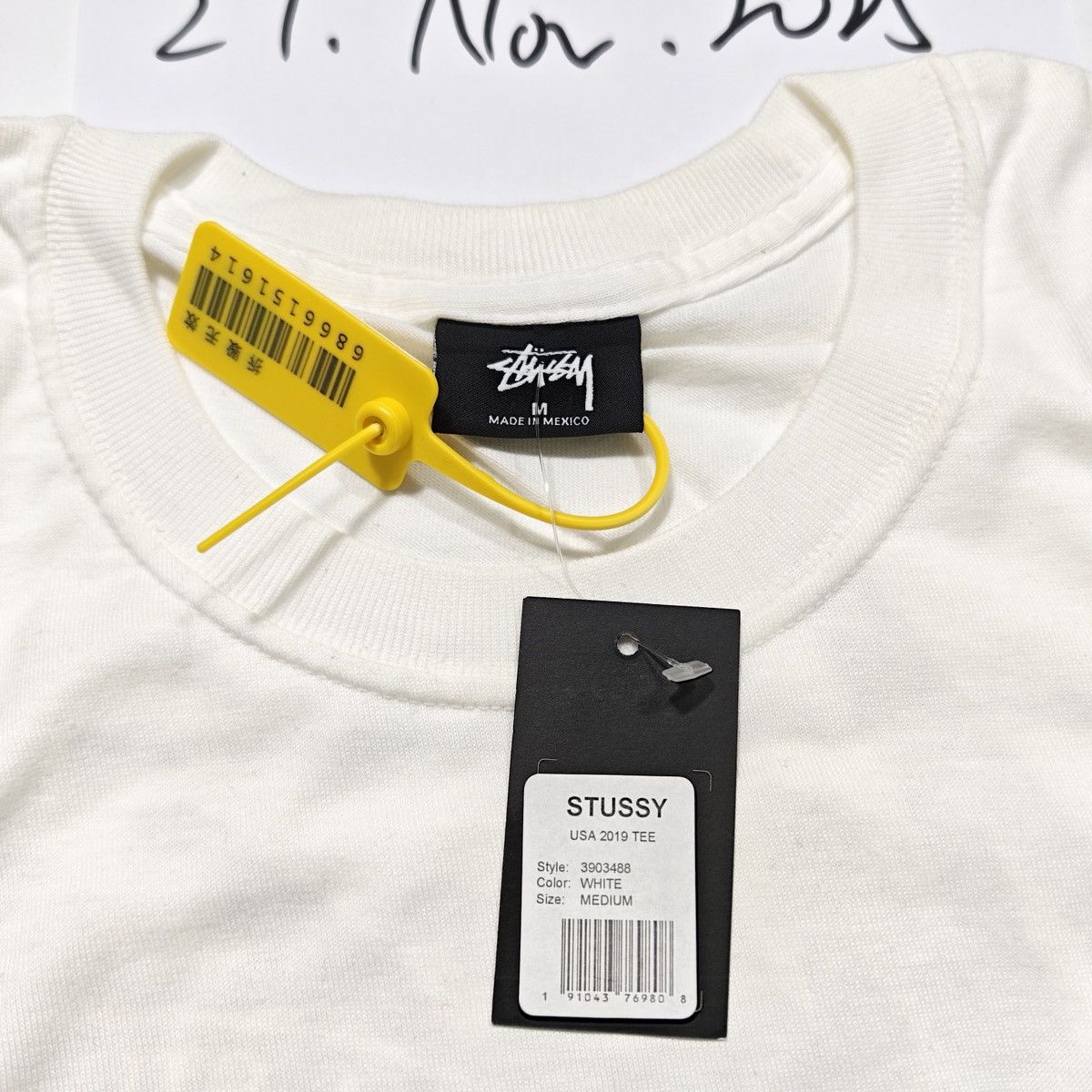 Stussy Stussy Tee White M Size US M / EU 48-50 / 2 - 4 Thumbnail