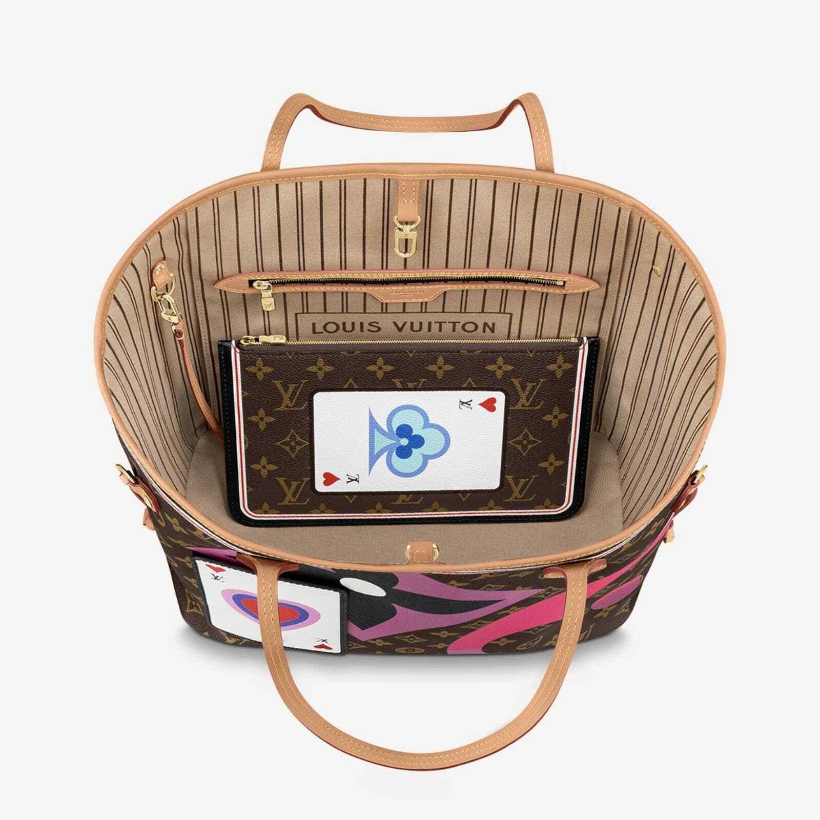Louis Vuitton Louis Vuitton Game On Neverfull Tote Top Handle Shoulder Bag Size ONE SIZE - 10 Thumbnail
