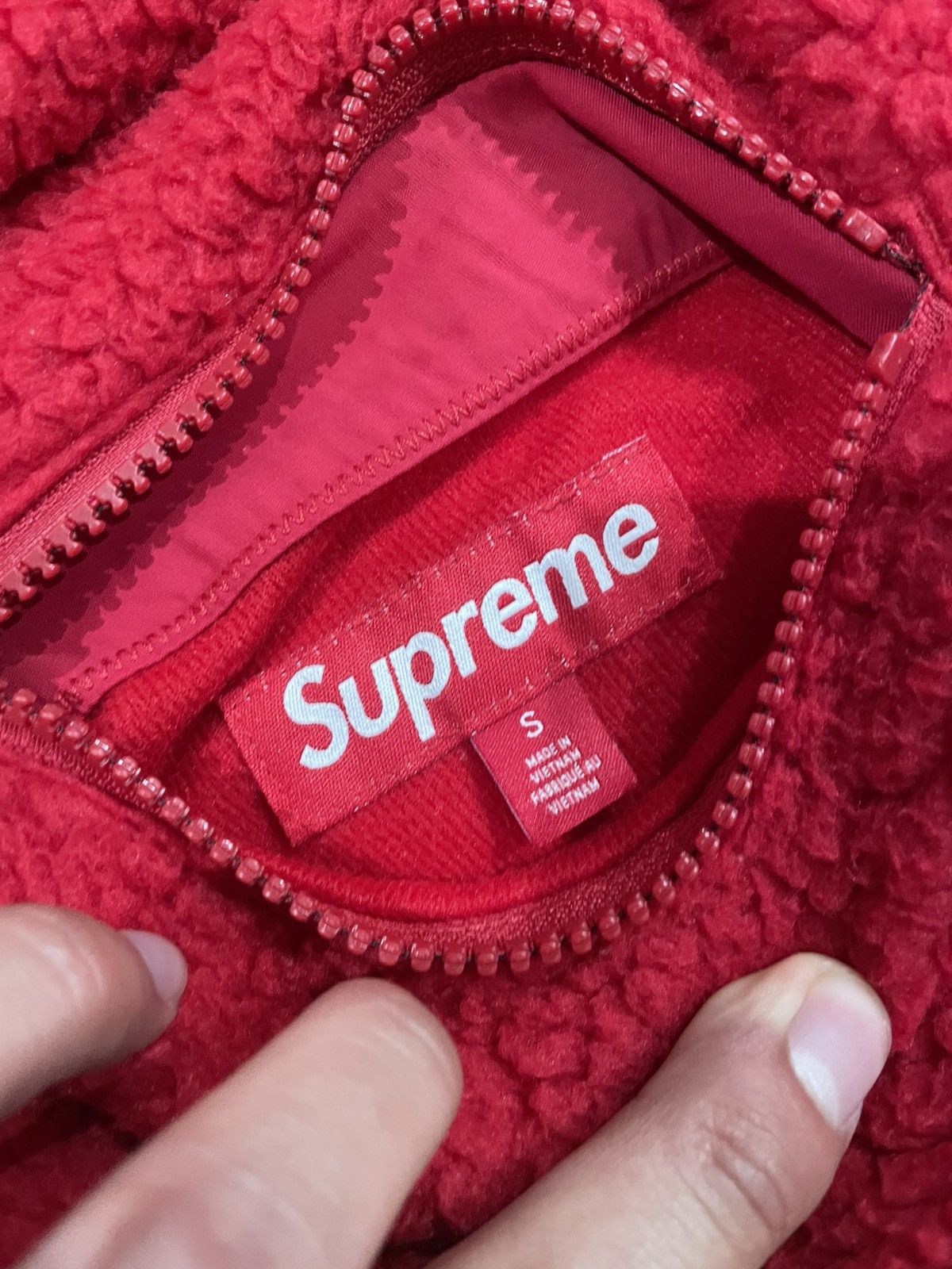Supreme Supreme Polartec Shearling Reversible (Small) Size US S / EU 44-46 / 1 - 5 Thumbnail