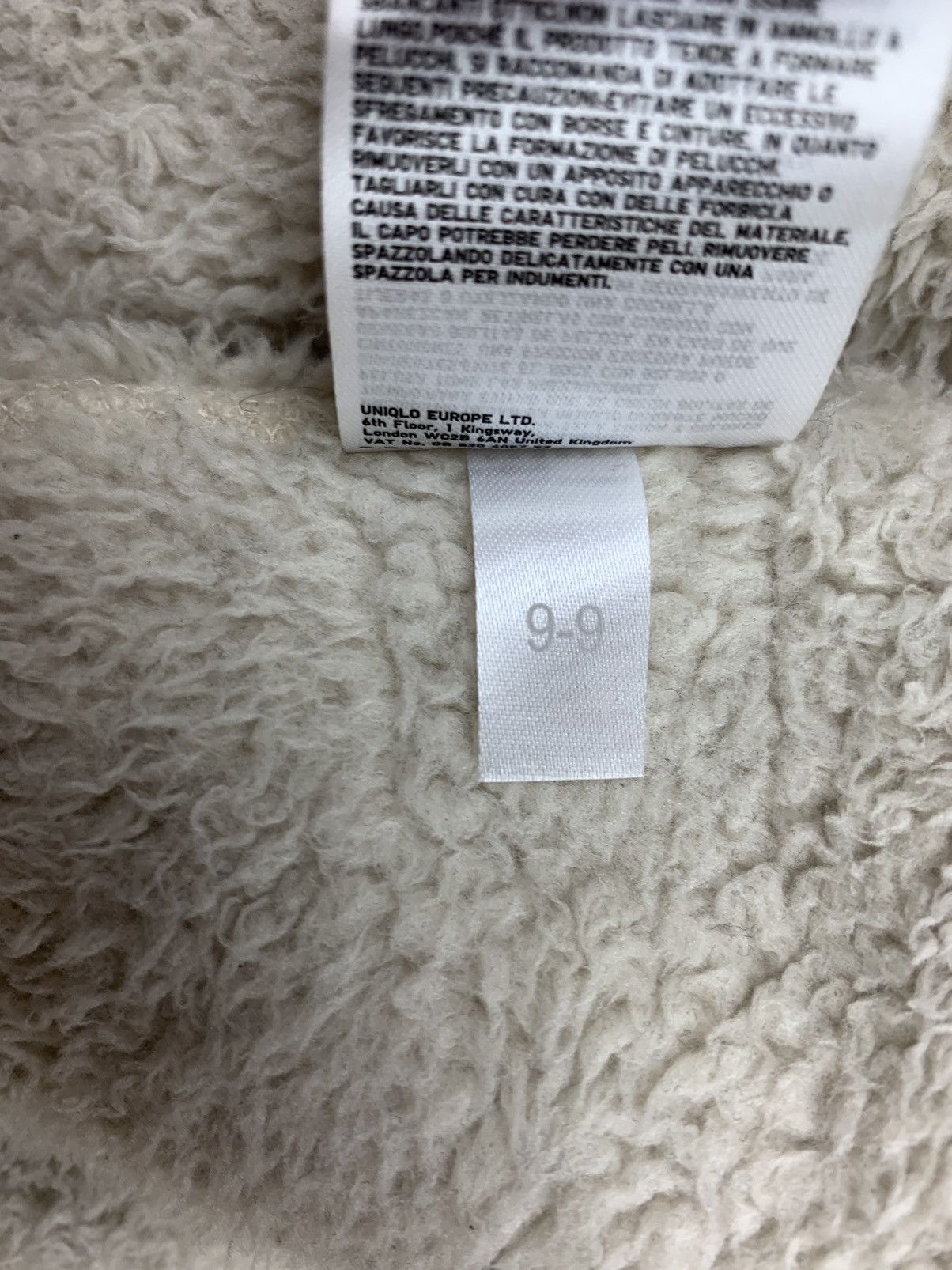 Japanese Brand × Uniqlo Uniqlo Fleece Zip Jacket Sherpa Size US S / EU 44-46 / 1 - 9 Thumbnail