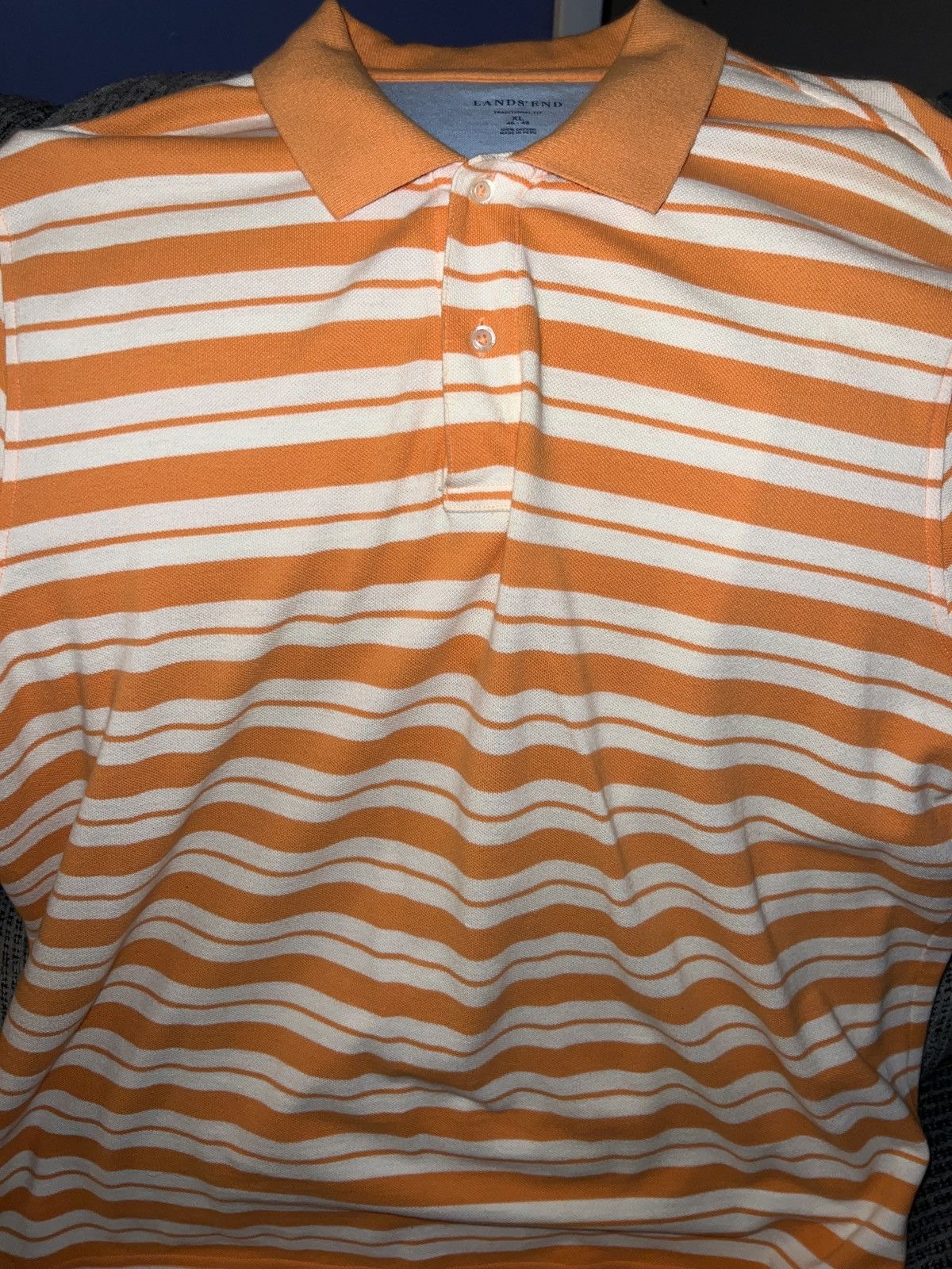 Lands' End Lands’ End Traditional Fit Polo Size US XL / EU 56 / 4 - 2 Thumbnail