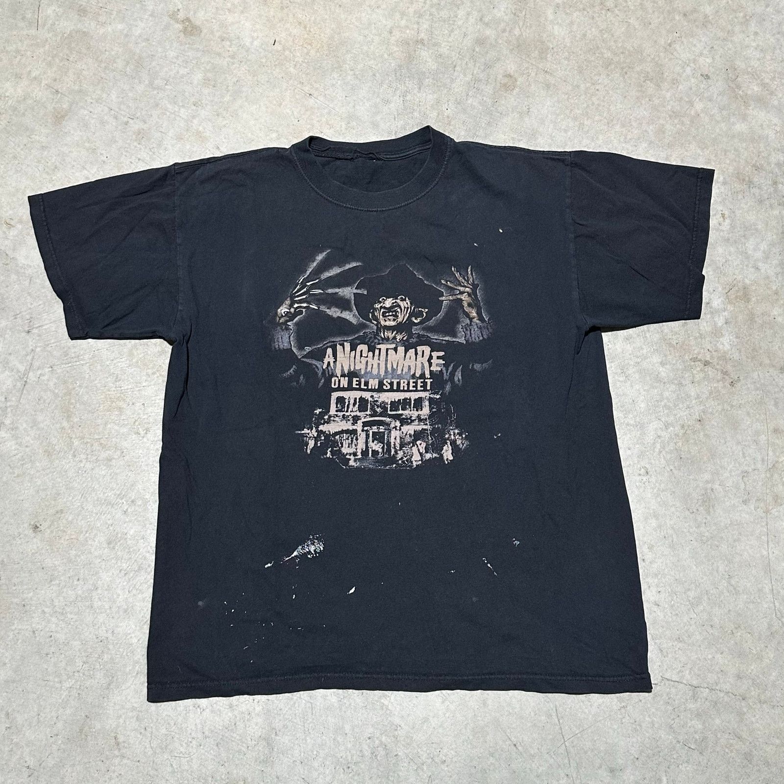 Fruit Of The Loom Vintage Nightmare on Elm Street Tee size Large Size US L / EU 52-54 / 3 - 1 Thumbnail