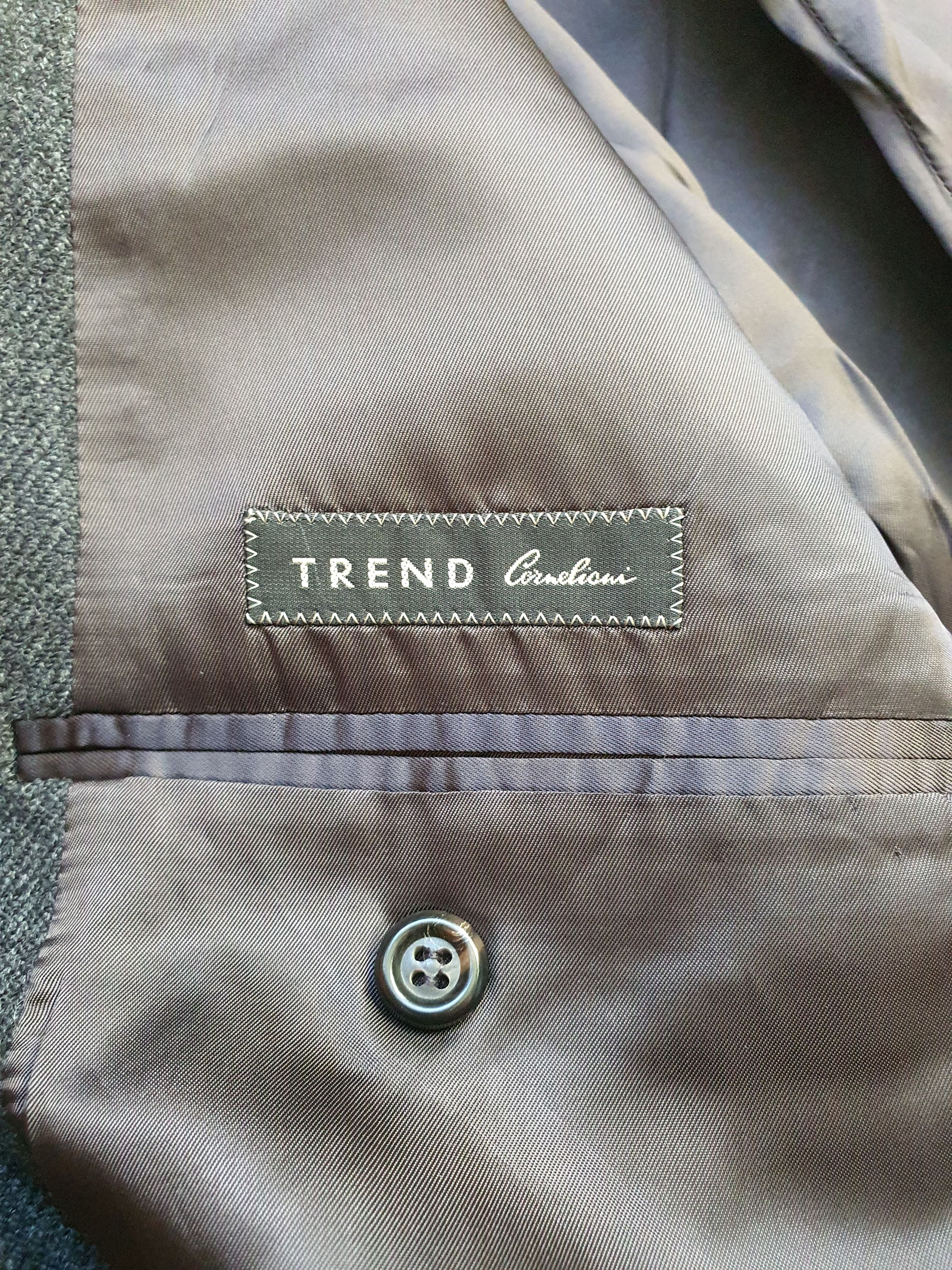 Corneliani TREND - Vintage Blazer Sports Coat Jacket (Mélange Wool) Size 40R - 5 Thumbnail