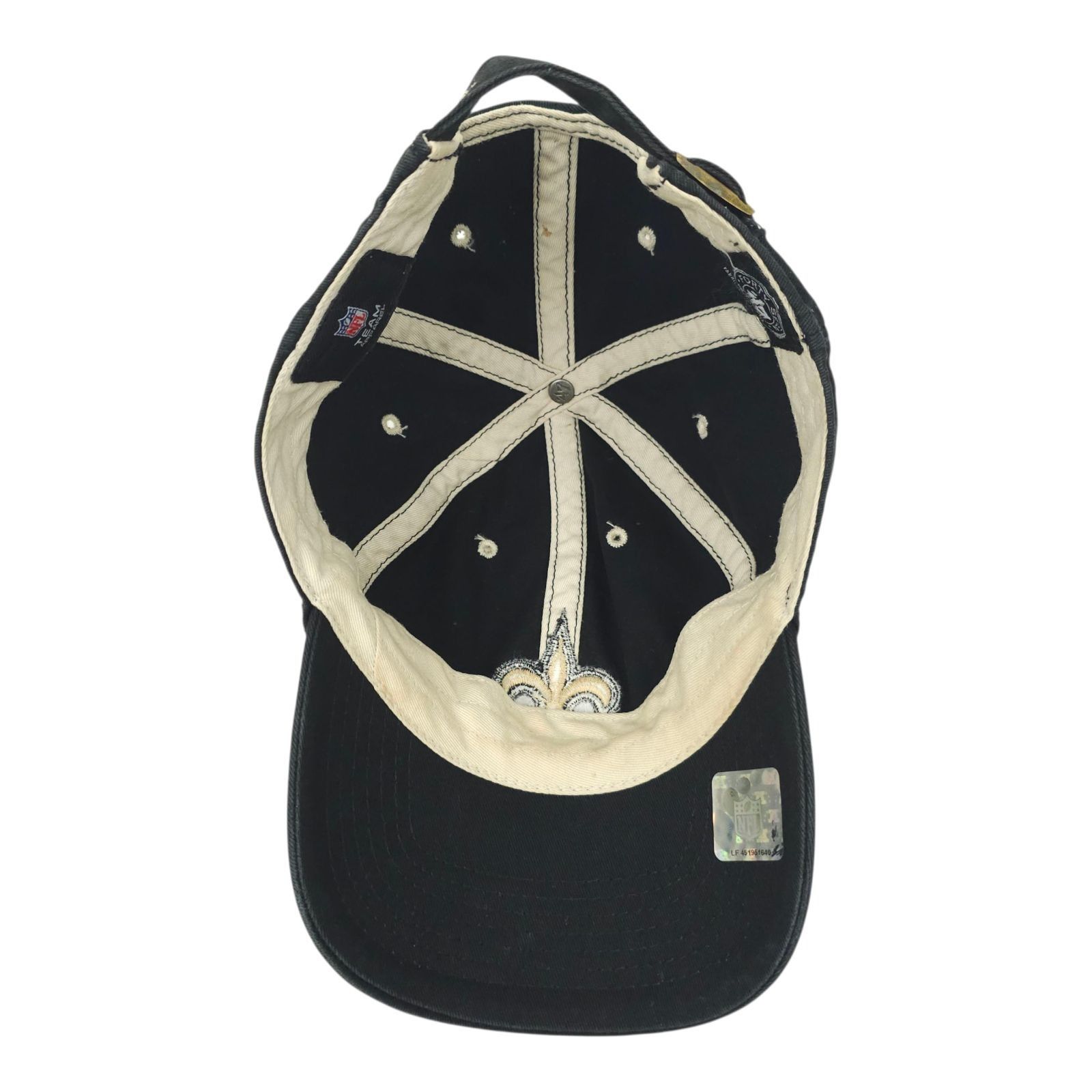 47 Brand New Orleans Saints Patch NFL Apparel Strapback Cap 47 Brand Size ONE SIZE - 5 Thumbnail
