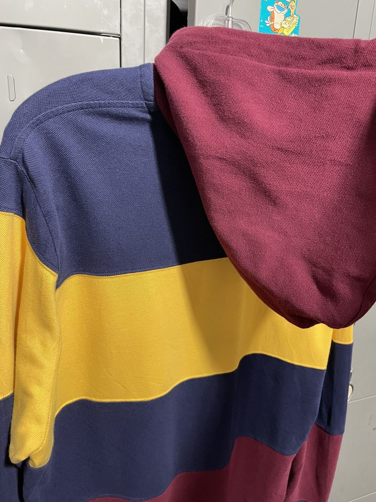 Polo Ralph Lauren Polo color stripe block big pony crest embroidered midweight Size US XL / EU 56 / 4 - 6 Thumbnail