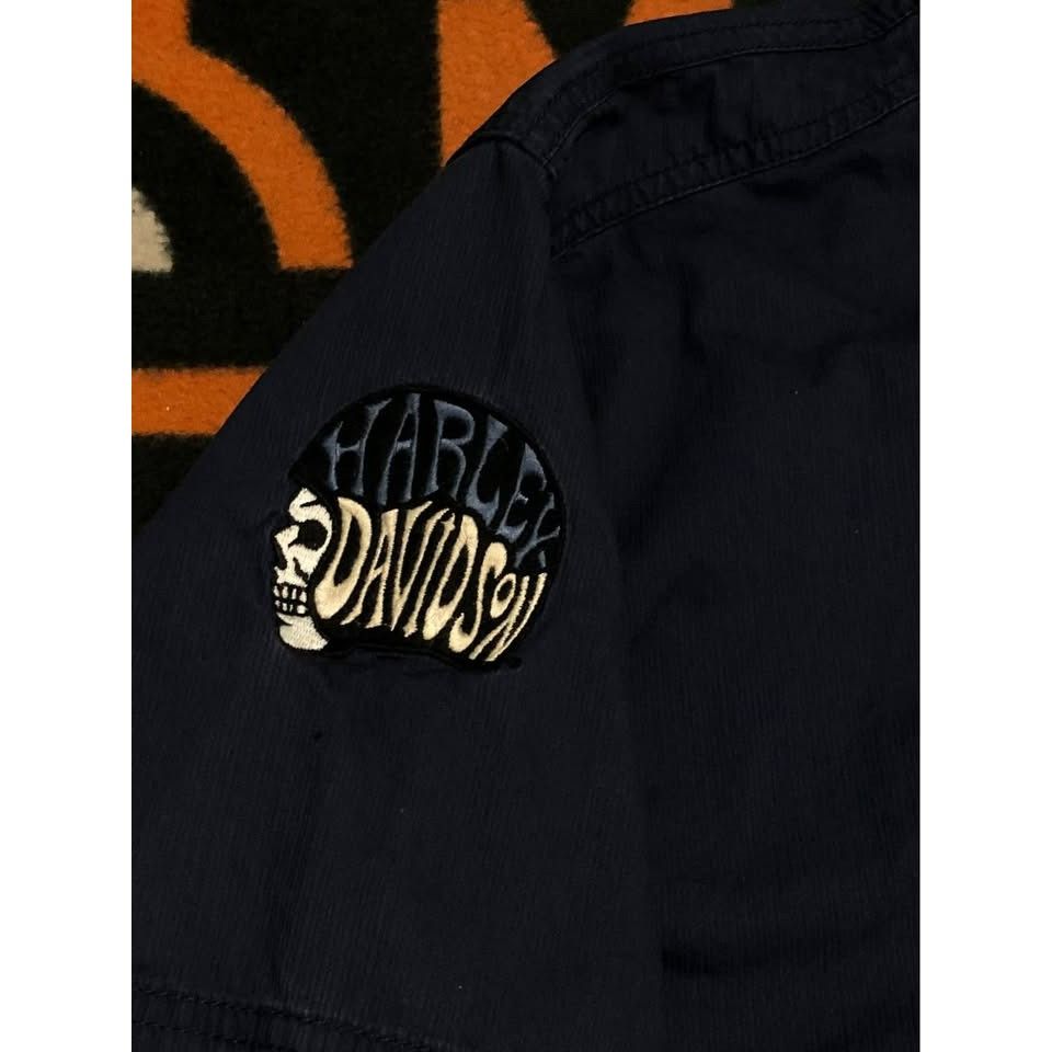 Harley Davidson Harley-Davidson Button Down Shirt Large Men Embroidery Size US L / EU 52-54 / 3 - 3 Thumbnail