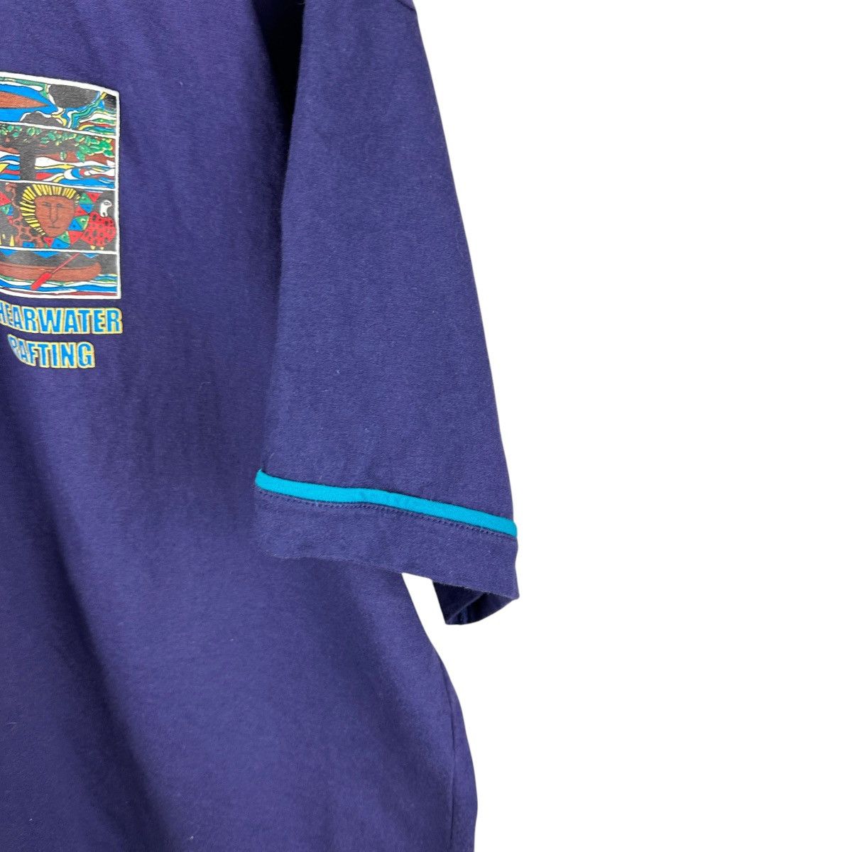 Vintage Vintage 90s Shearwater Rafting Zambezi Tourist Shirt Size US XXL / EU 58 / 5 - 5 Thumbnail