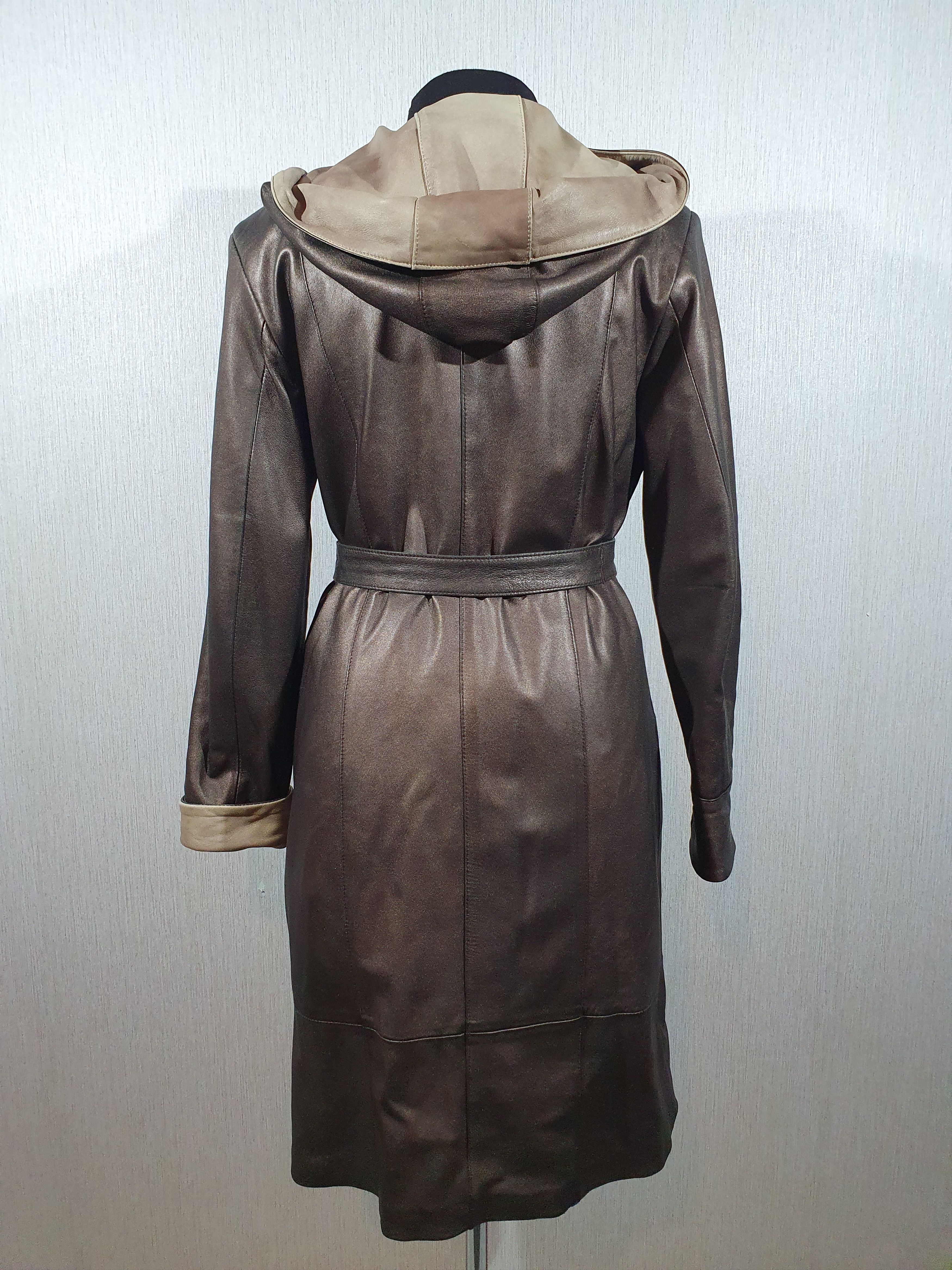 Haze leather coat Size L / US 10 / IT 46 - 6 Thumbnail