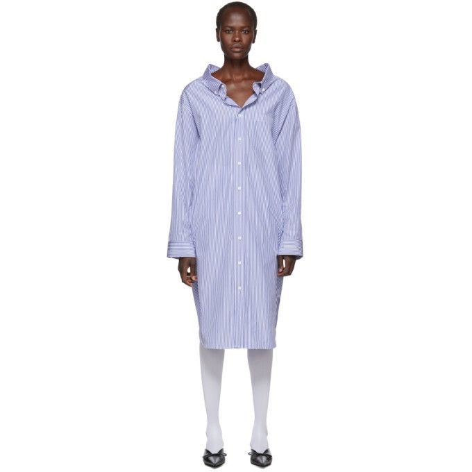 Balenciaga Bakenciaga x Demna Gvasalia Shirt Dress Size S / US 4 / IT 40 - 9 Thumbnail