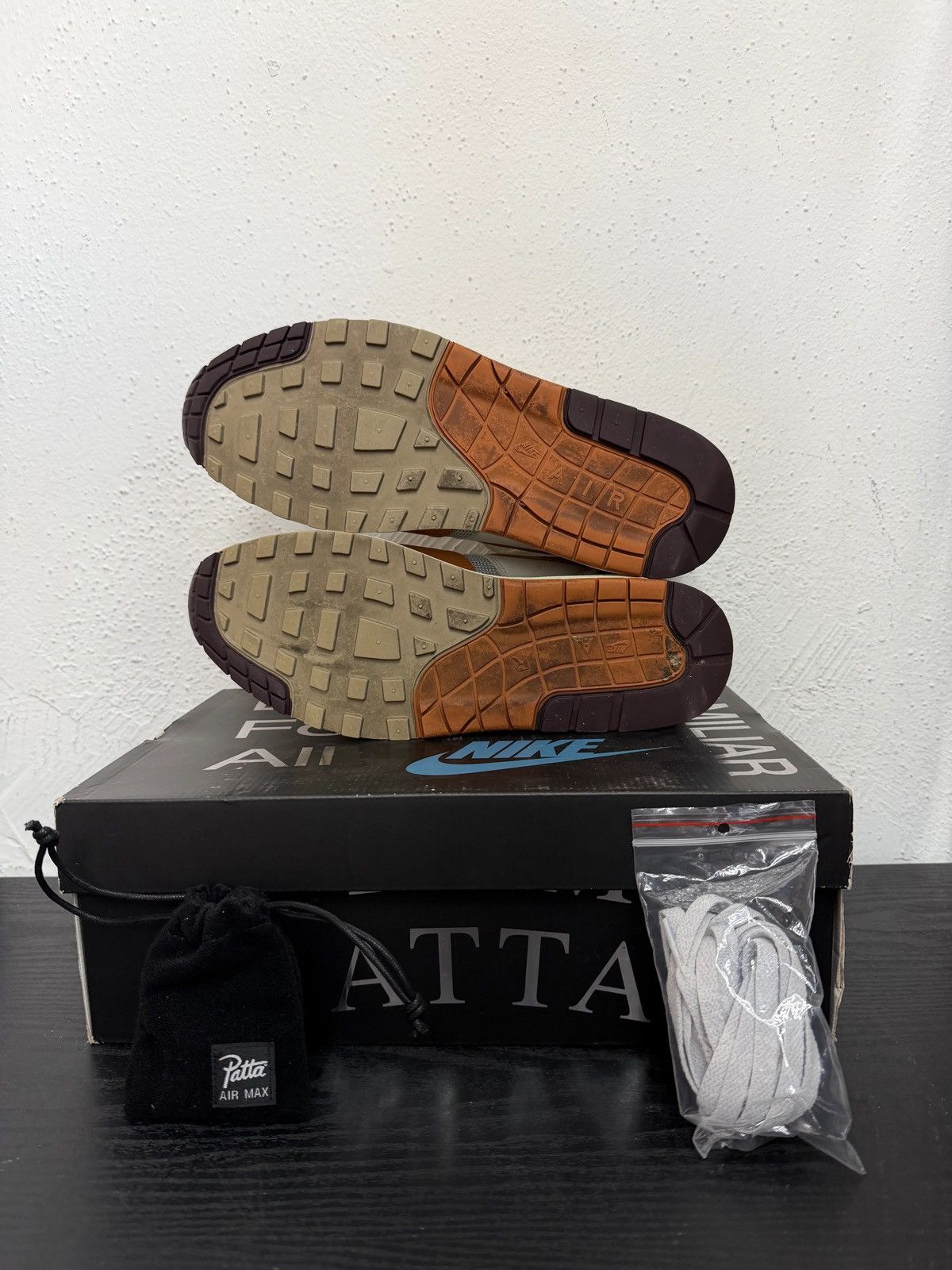 Patta Patta Nike Air Max 1 Monarch Size US 11 / EU 44 - 4 Thumbnail
