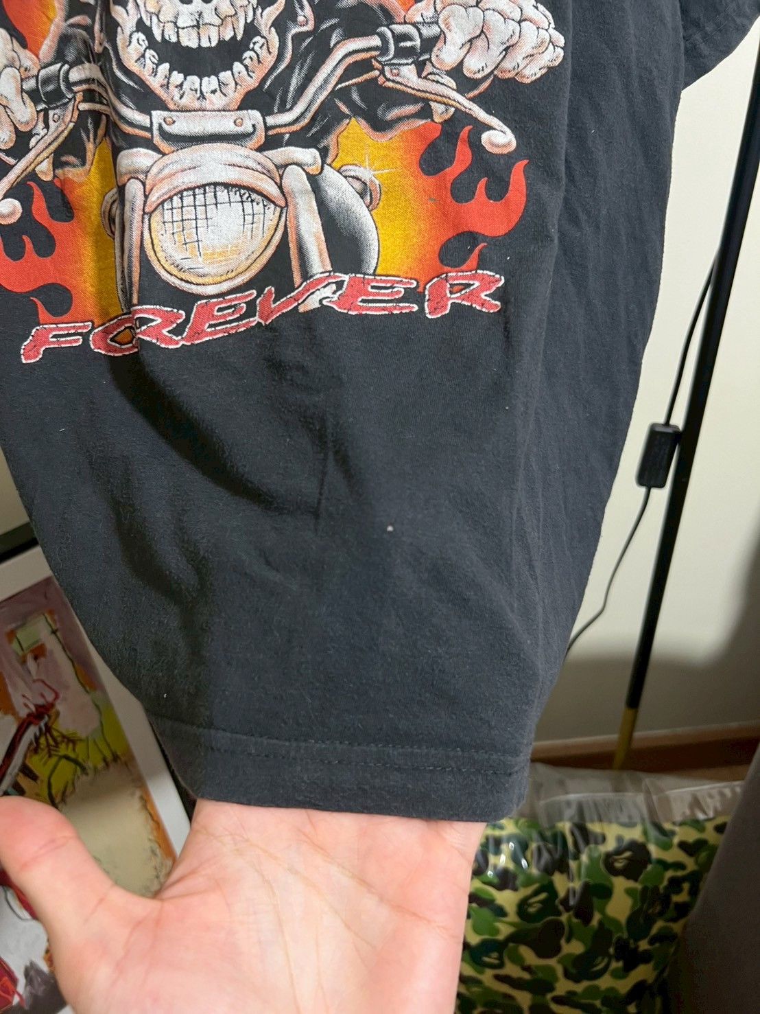 Vintage × West Coast Choppers Vintage Chopper Ghost Rider Forever Biker shirt bnz03 Size US M / EU 48-50 / 2 - 6 Thumbnail