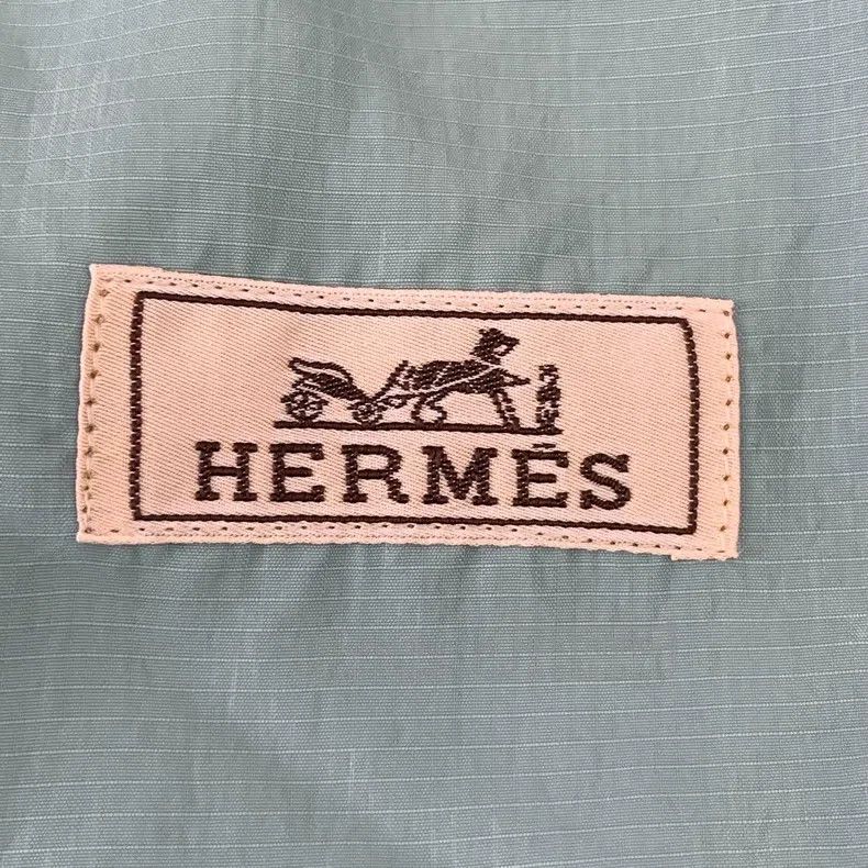 Hermes Hermes Light Blue Geometric Lines Hooded Zipper Jacket Size US M / EU 48-50 / 2 - 5 Thumbnail