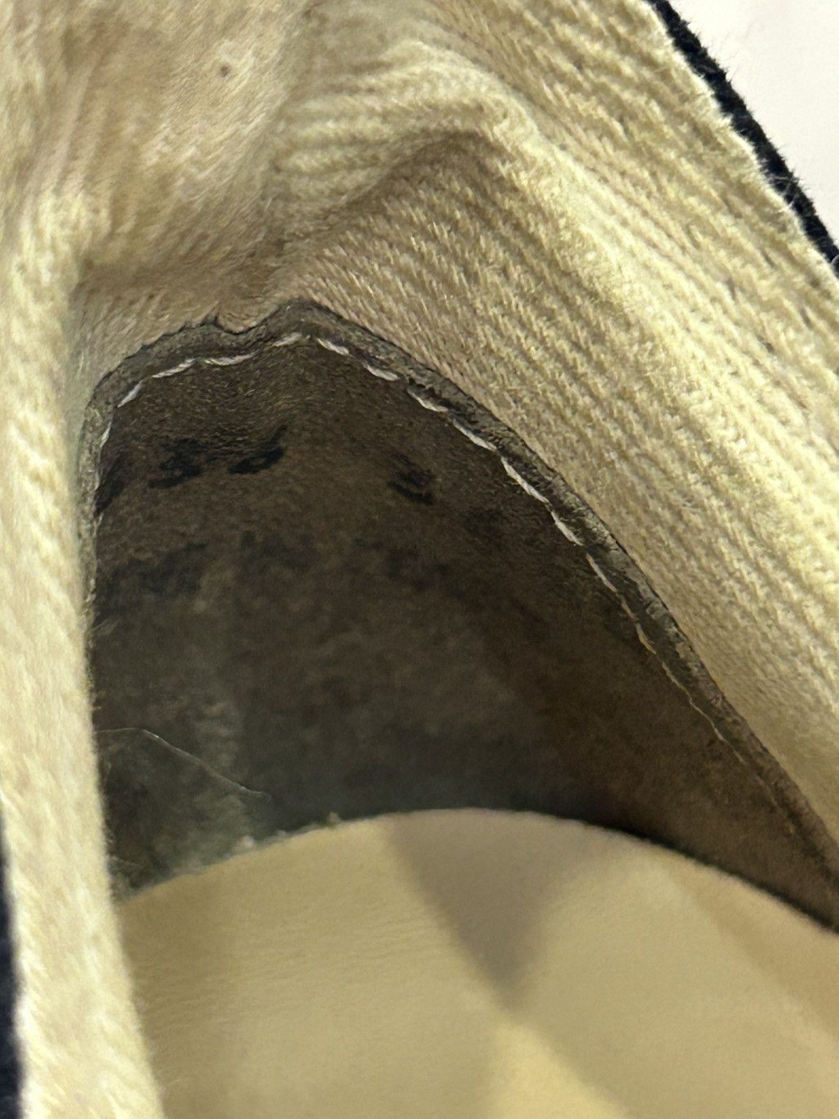 Rick Owens Drkshdw Rick Owen’s Drkshdw Canvas Jumbo Lace Low Sneakers Size US 5.5 / EU 38 - 14 Thumbnail