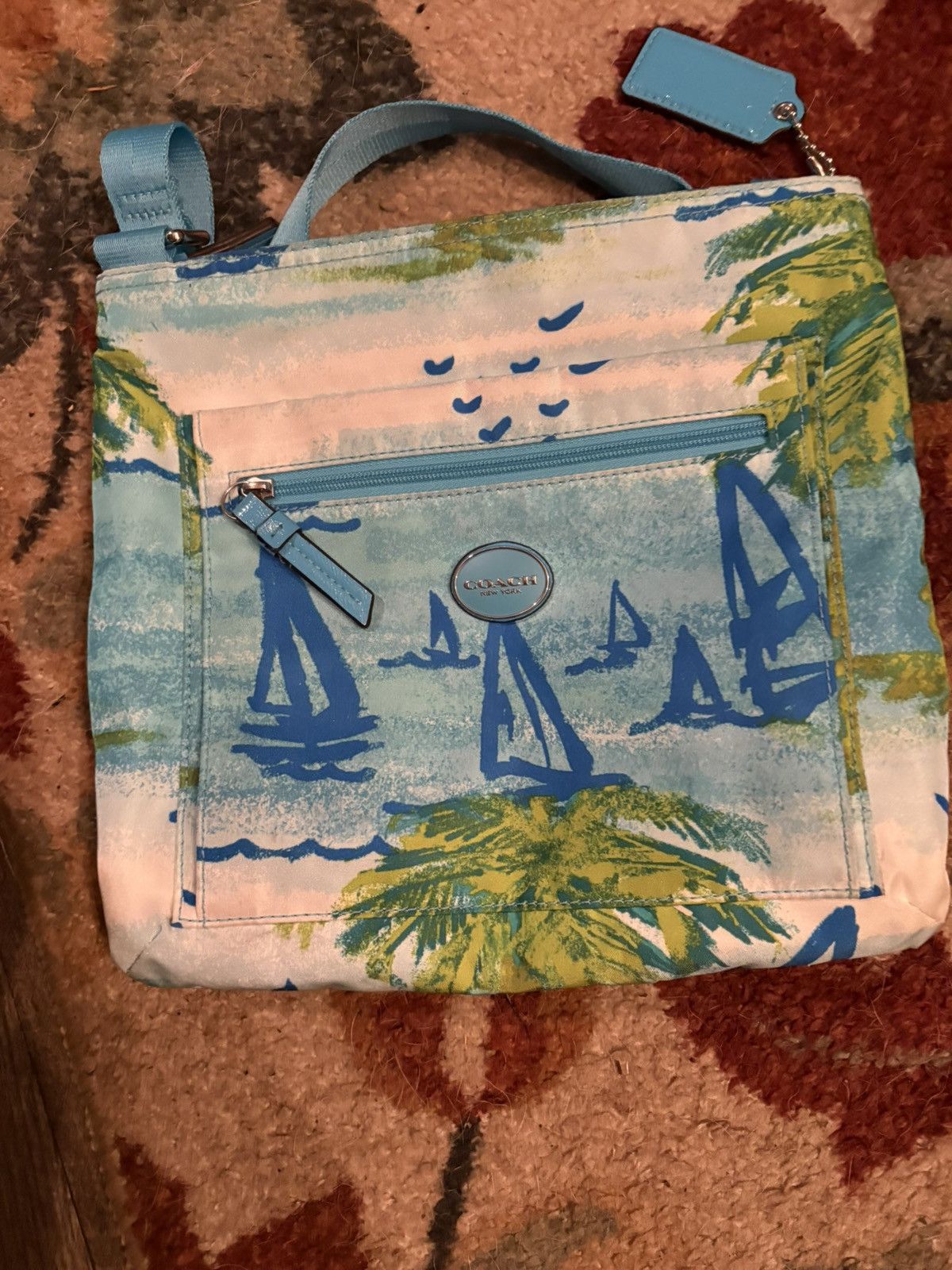 Coach COACH Resort Beach Scene Getaway Swing Pack Size ONE SIZE - 2 Thumbnail