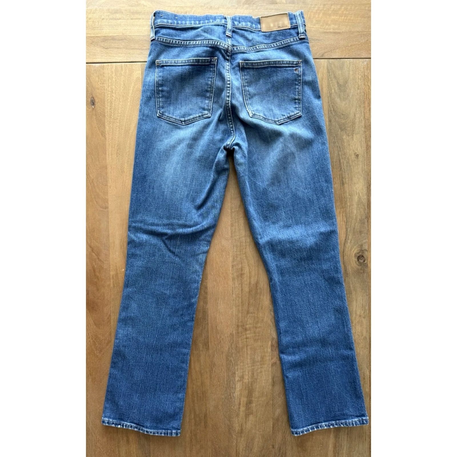 Madewell Madewell Jeans Womens 26 Bootcut 10” High Riser Demi Blue Denim 5-Pocket Zipper Button Logo Cowgirl Western Size 28" / US 6 / IT 42 - 2 Thumbnail