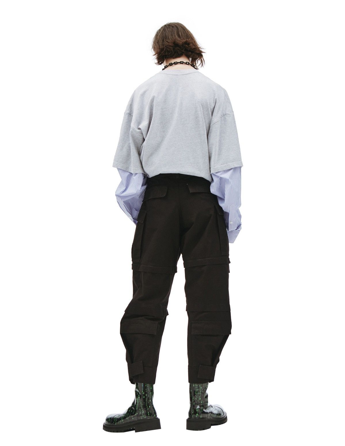 Balenciaga Balenciaga Baggy Cargo Pants Size US 30 / EU 46 - 6 Thumbnail