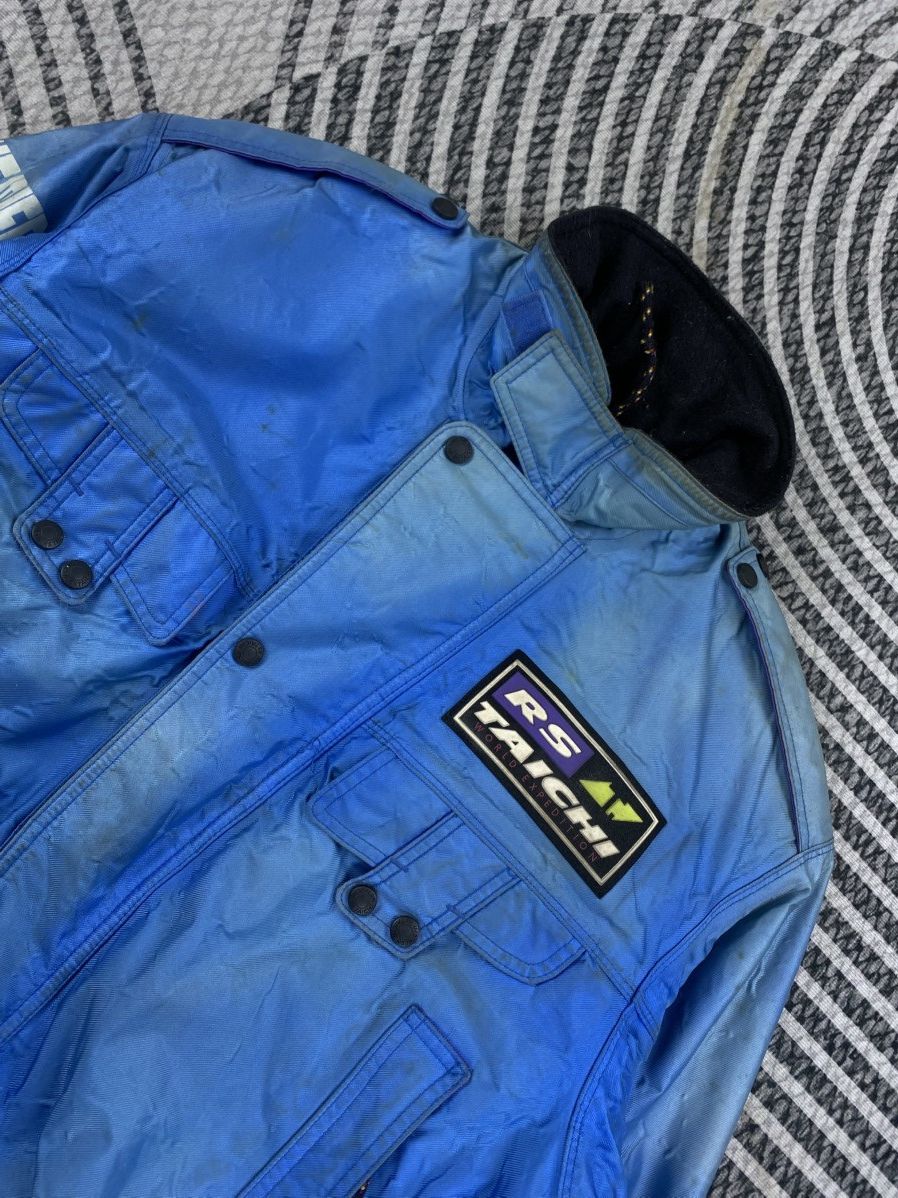 Japanese Brand Vtg New Dimension RS Taichi Weather Proof Bomber Jacket Size US XL / EU 56 / 4 - 6 Thumbnail