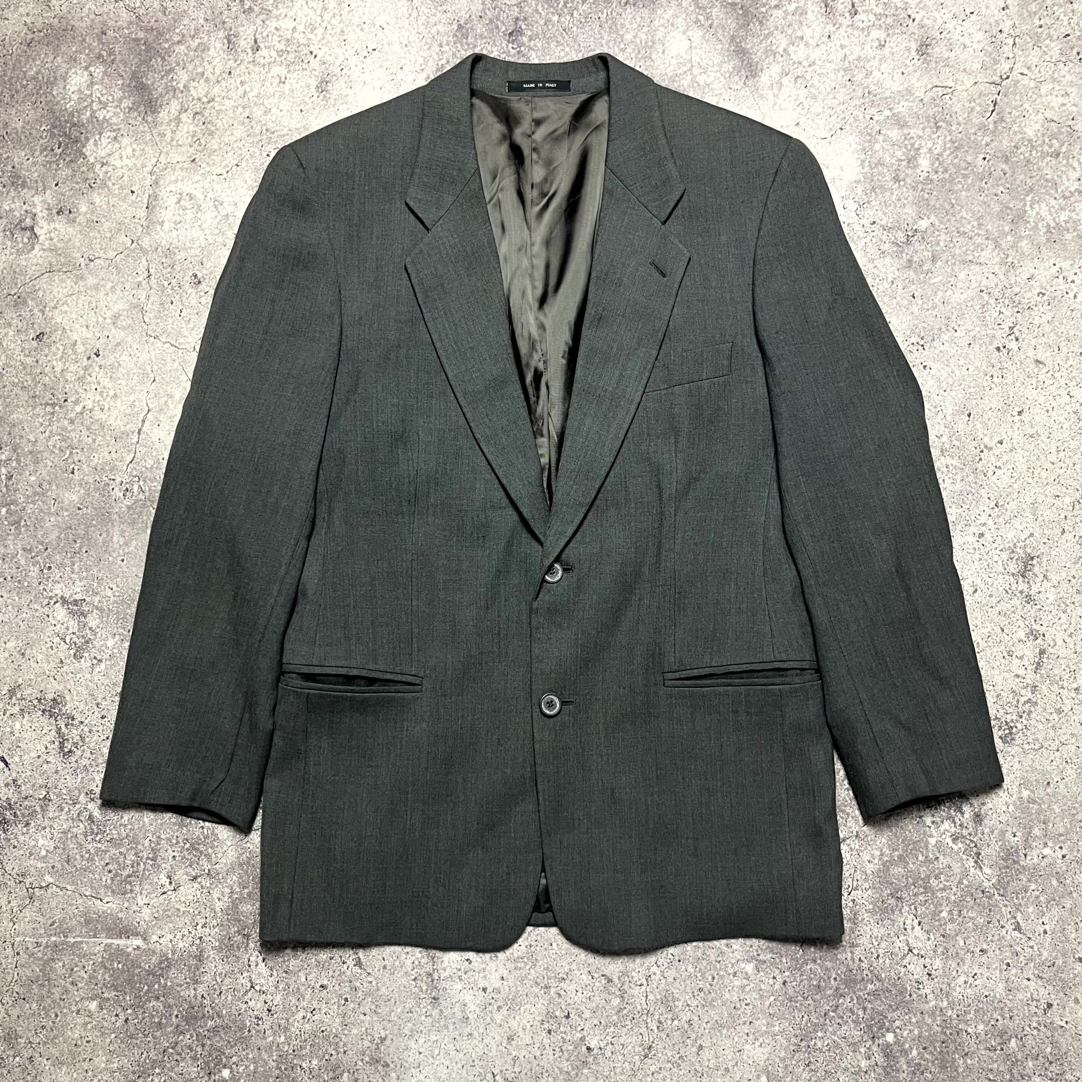 Emporio Armani Vintage Emporio Armani Classic Gray Blazer Size 46 Size 46R - 1 Thumbnail