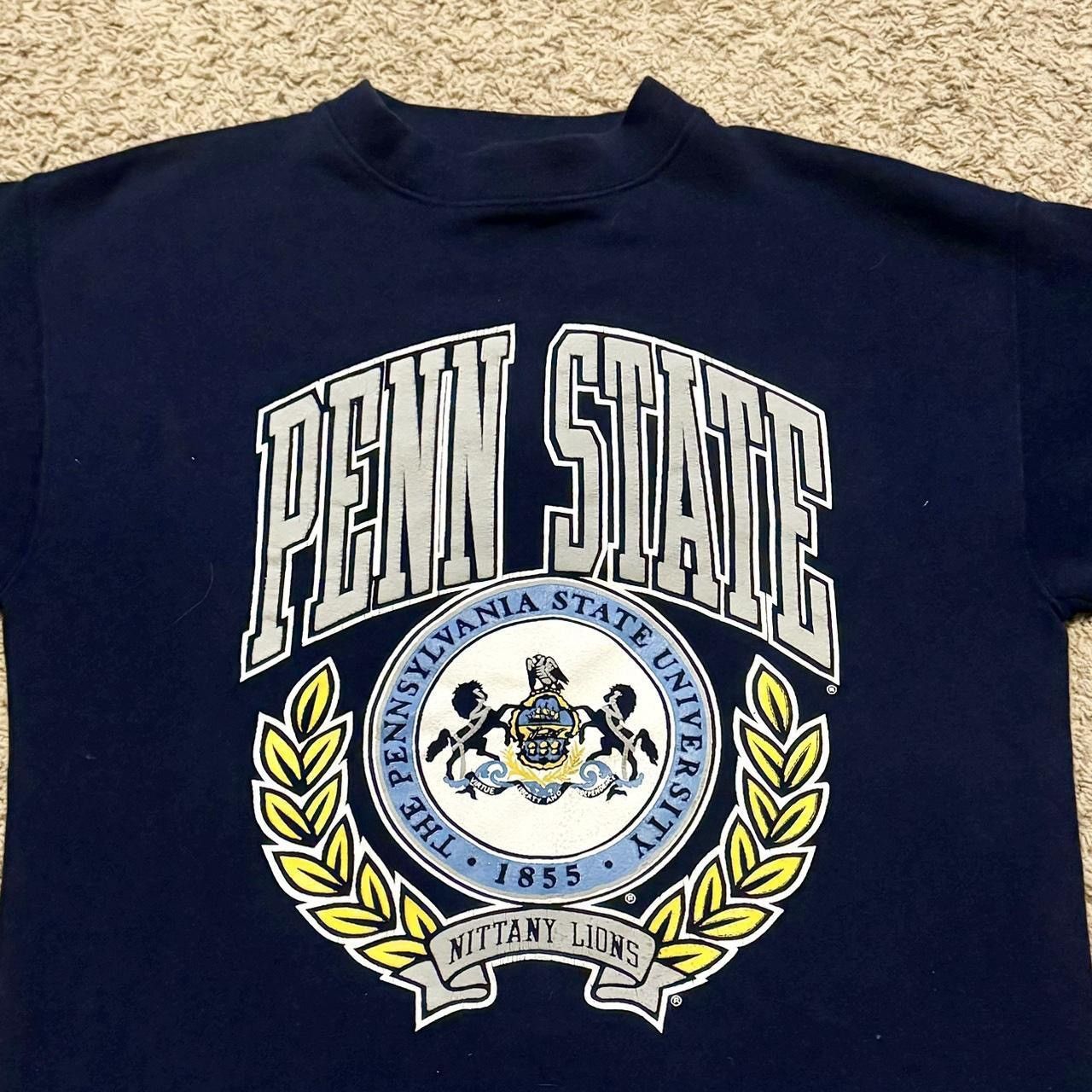 Vintage VINTAGE PENN STATE SWEATSHIRT! Size US L / EU 52-54 / 3 - 3 Thumbnail