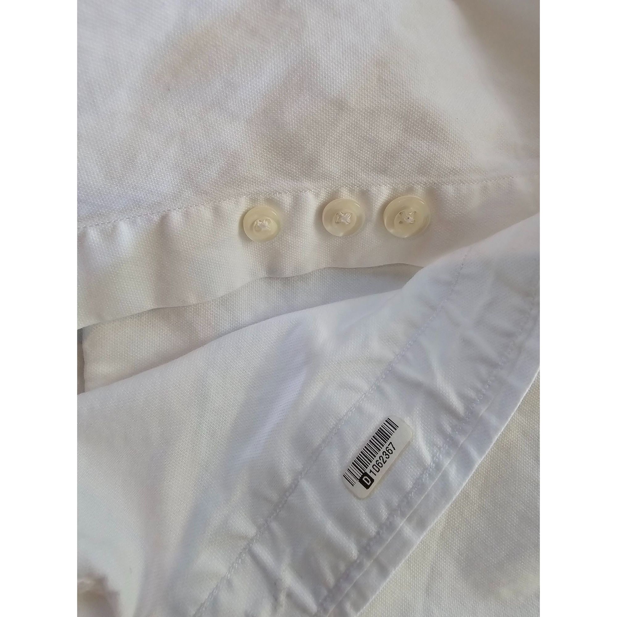 Paul Fredrick Paul Fredrick Men's White Dress Shirt 17.5-33 Trim Fit 100% Size US XL / EU 56 / 4 - 7 Thumbnail