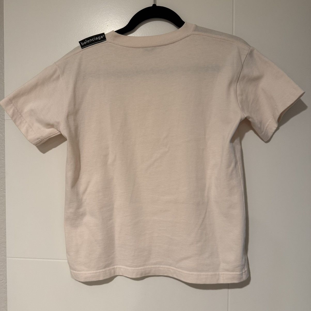 Balenciaga Balenciaga Logo Crewneck Light Pink Short Sleeve T-Shirt Size M / US 6-8 / IT 42-44 - 9 Thumbnail