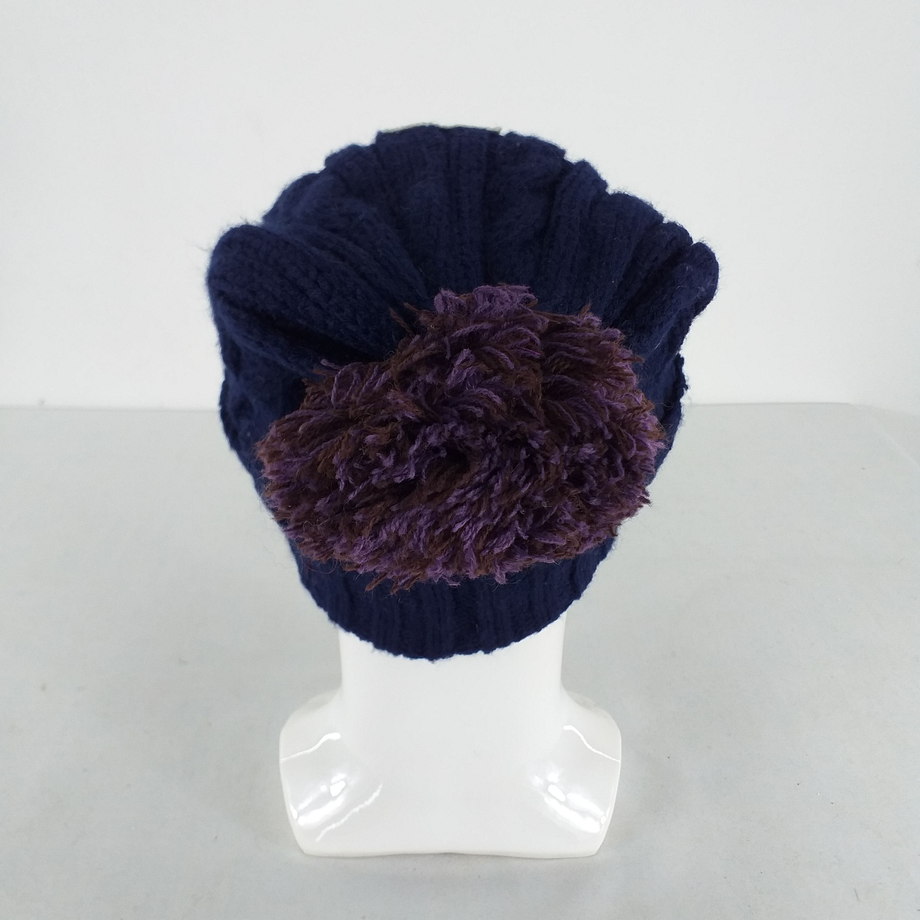 Japanese Brand Stereo Embroidery Snow Cap Hat Beanie -BN321 Size ONE SIZE - 3 Thumbnail