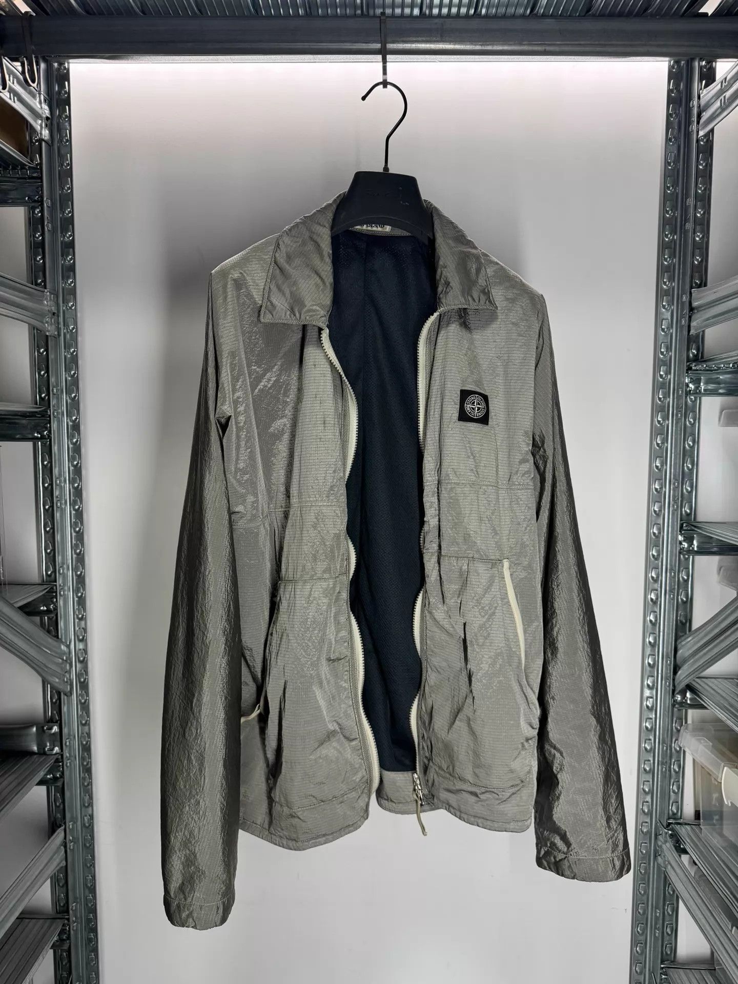 Stone Island Stone Island Metallic Lightweight Jacket M (As New) Size US M / EU 48-50 / 2 - 1 Thumbnail