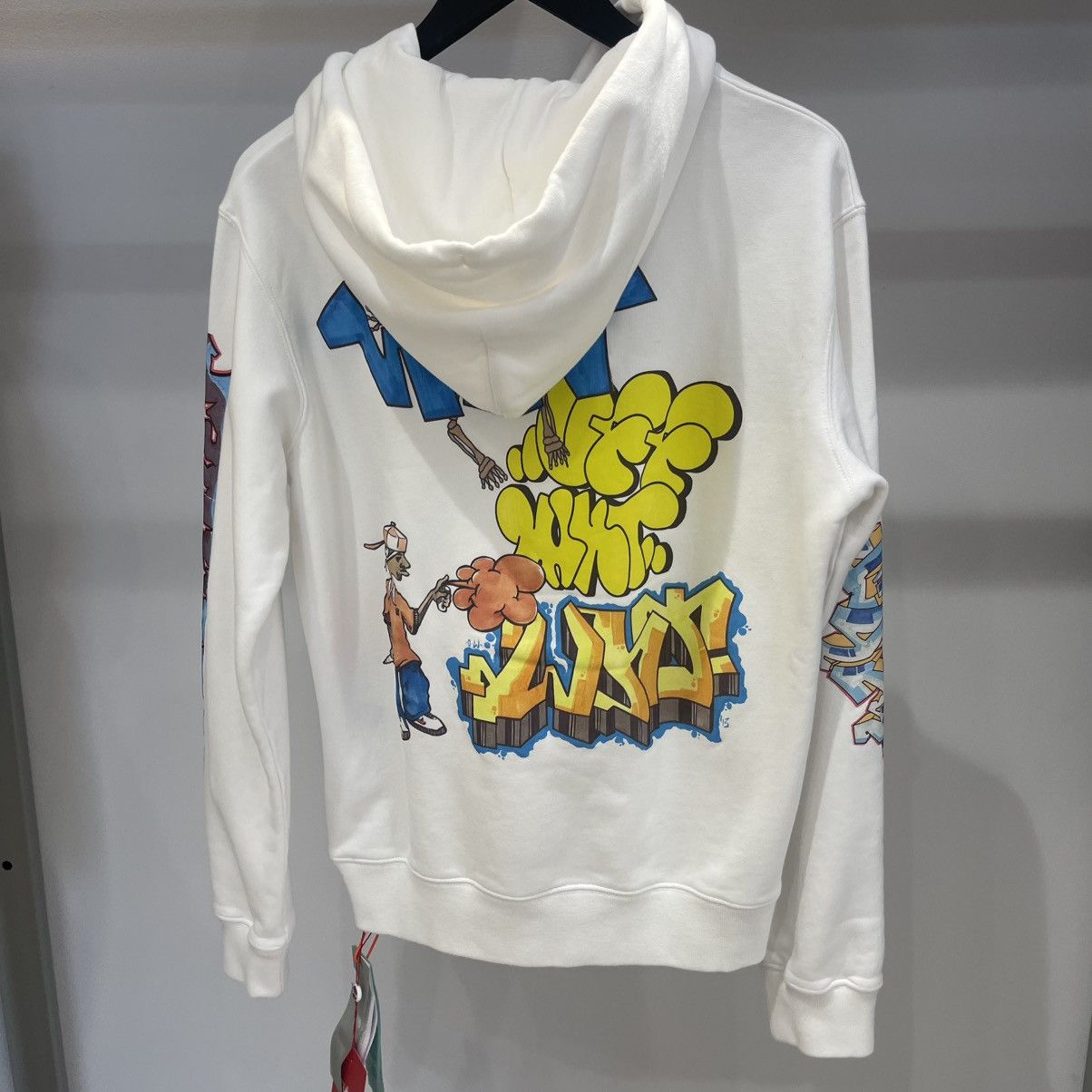 Off-White Off-White Graffiti Rapper Hoodie Size US S / EU 44-46 / 1 - 6 Thumbnail