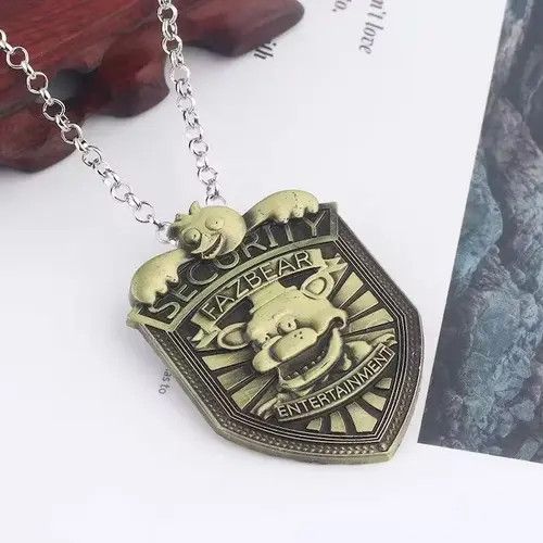 Japanese Brand Anime Game FNAF Figures Freddy Necklace Size ONE SIZE - 2 Thumbnail
