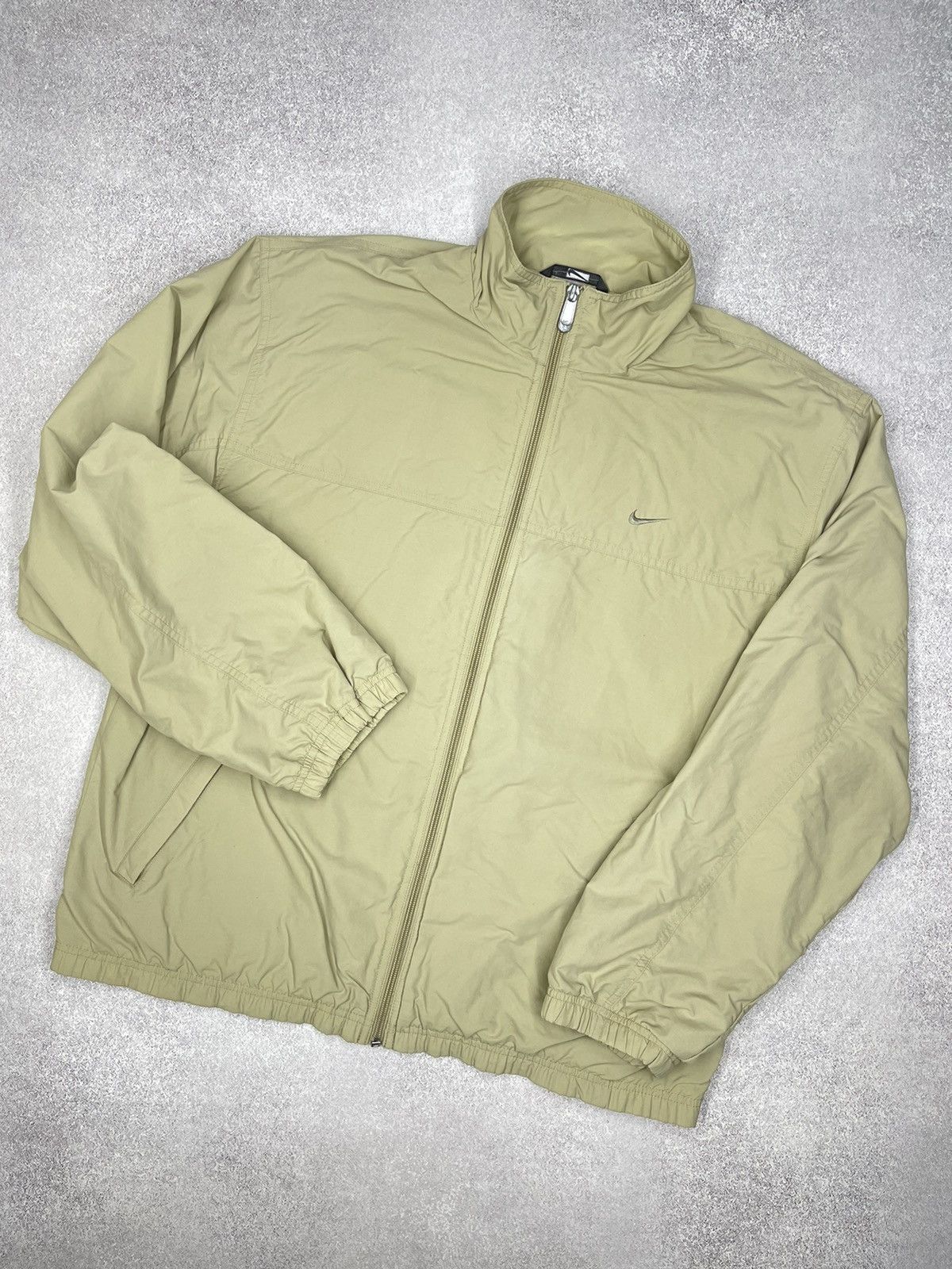 Nike Vintage Nike Big Logo Nylon Jacket Swoosh Drill Y2K ACG TN Size US M / EU 48-50 / 2 - 5 Thumbnail