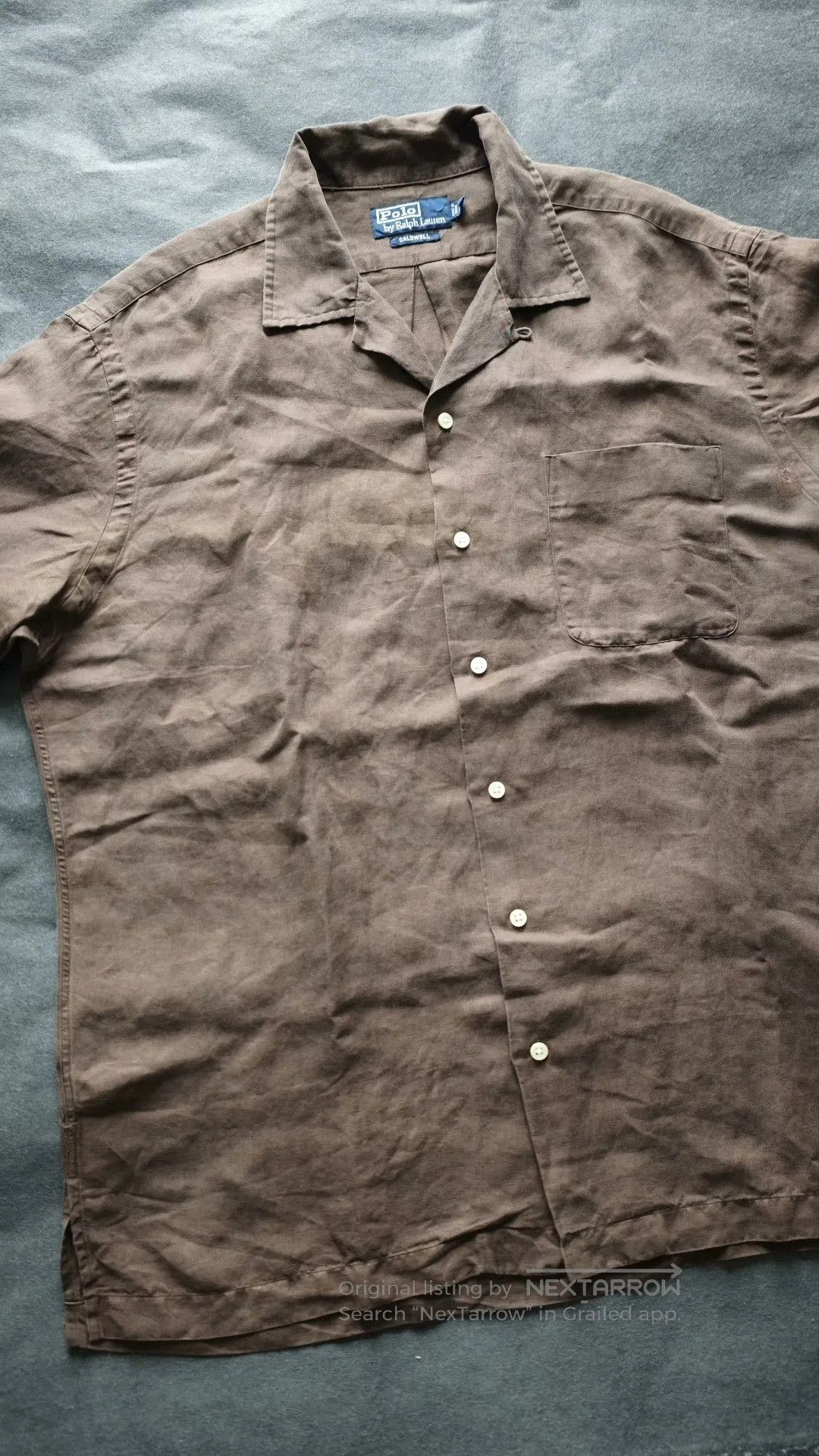 Polo Ralph Lauren Polo Ralph Lauren 1990 Cuban Collar Shirt. Size US L / EU 52-54 / 3 - 1 Thumbnail