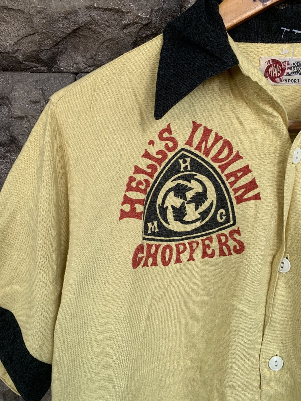 Japanese Brand Vintage MWS Japanese Brand Embroidery Bowling Shirt Size US M / EU 48-50 / 2 - 6 Thumbnail
