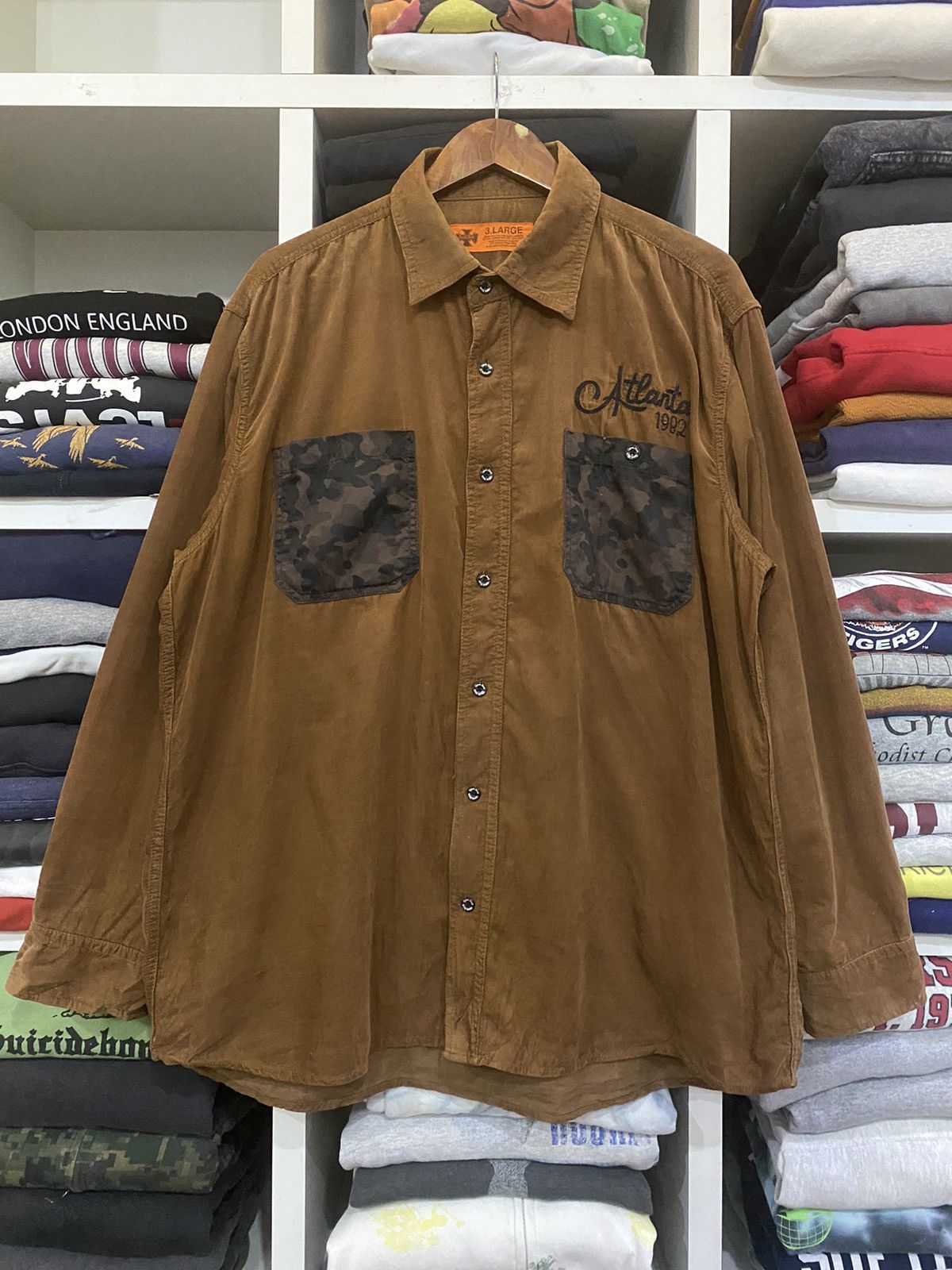 Vintage Vintage Open Dich Worker Shirt Size US L / EU 52-54 / 3 - 2 Thumbnail