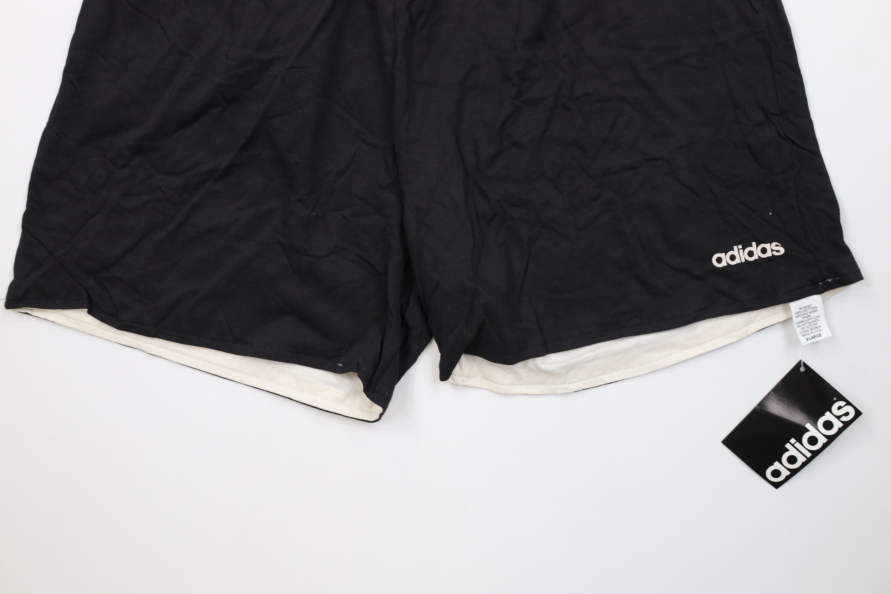 Adidas Deadstock Vintage 90s Adidas Reversible Above Knee Shorts Size US 36 / EU 52 - 4 Thumbnail