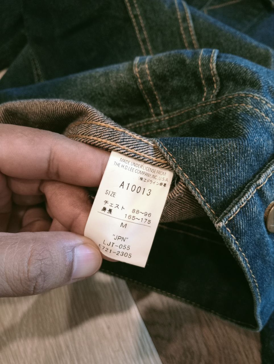 Lee LEE RIDERS DENIM JACKET Size US M / EU 48-50 / 2 - 7 Thumbnail