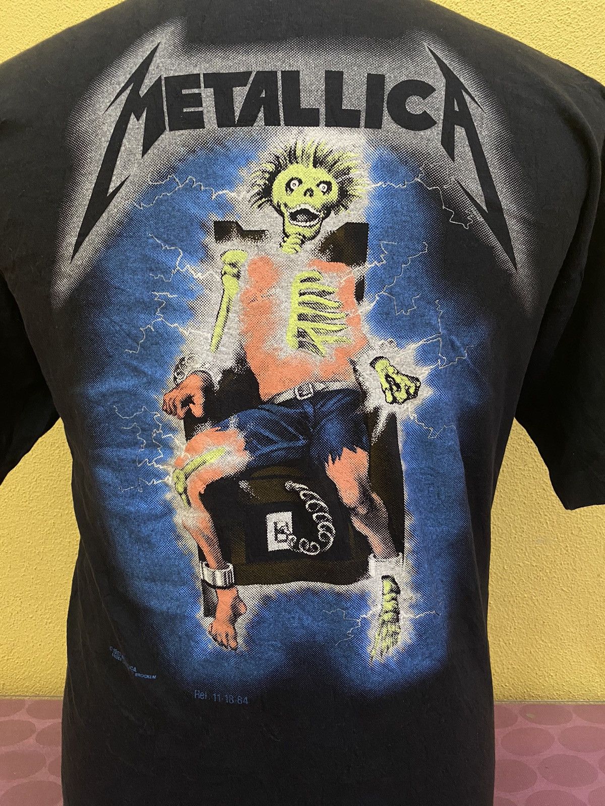 Metallica METALLICA VINTAGE BROCKUM 🔥 Size US L / EU 52-54 / 3 - 9 Thumbnail
