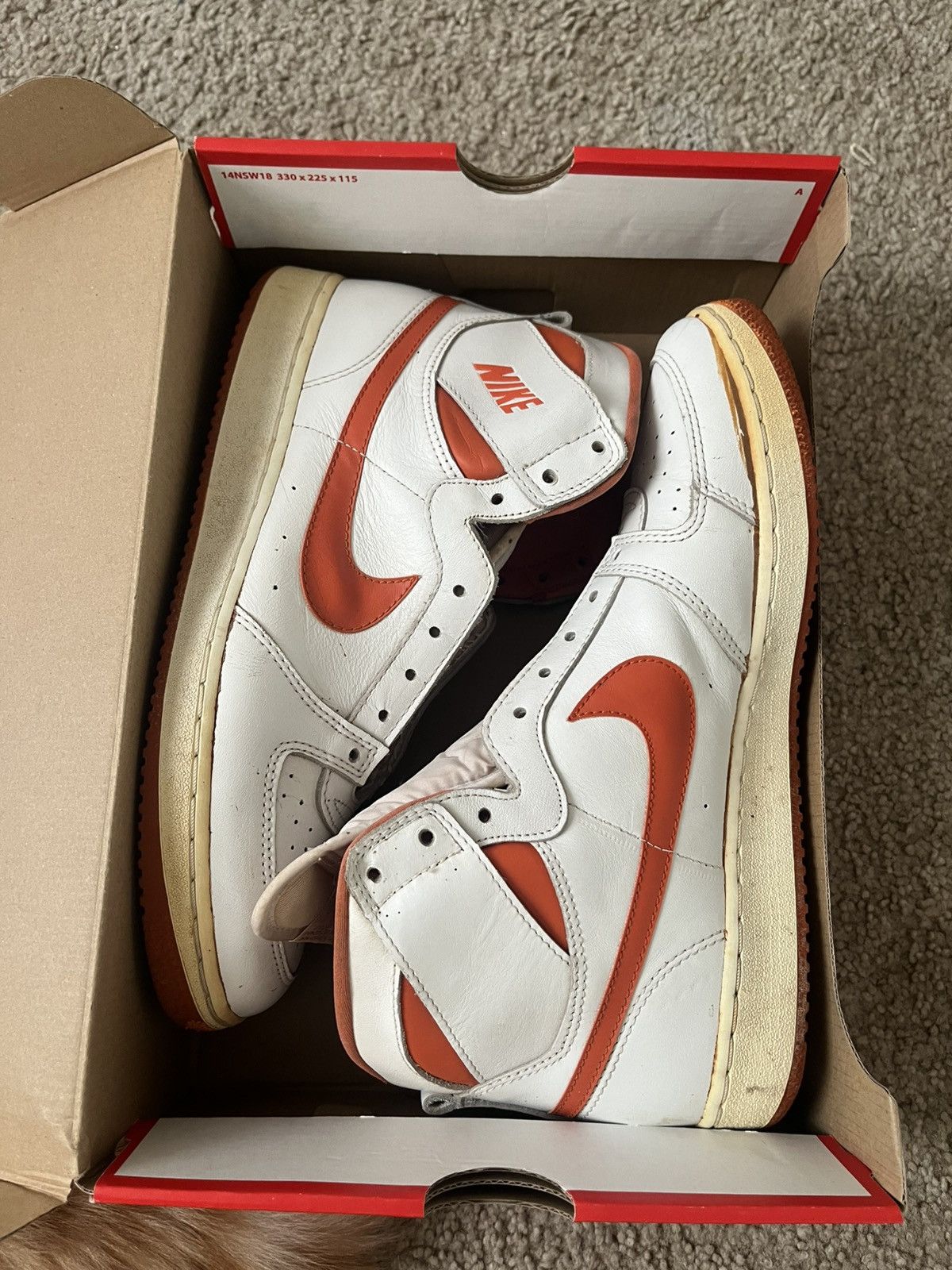 Nike Vintage Nike Team Convention High Orange Size US 10 / EU 43 - 11 Thumbnail