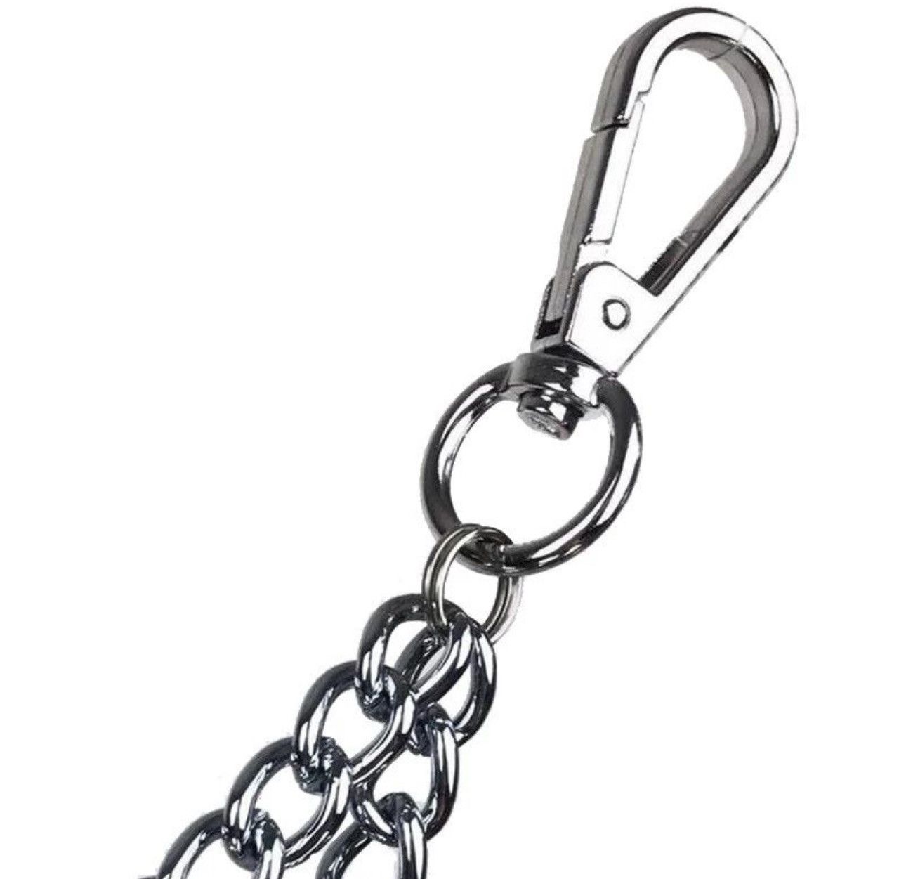 Japanese Brand 35cm + 45cm Double Chain Simple Wallet Safety Chain Size ONE SIZE - 3 Thumbnail