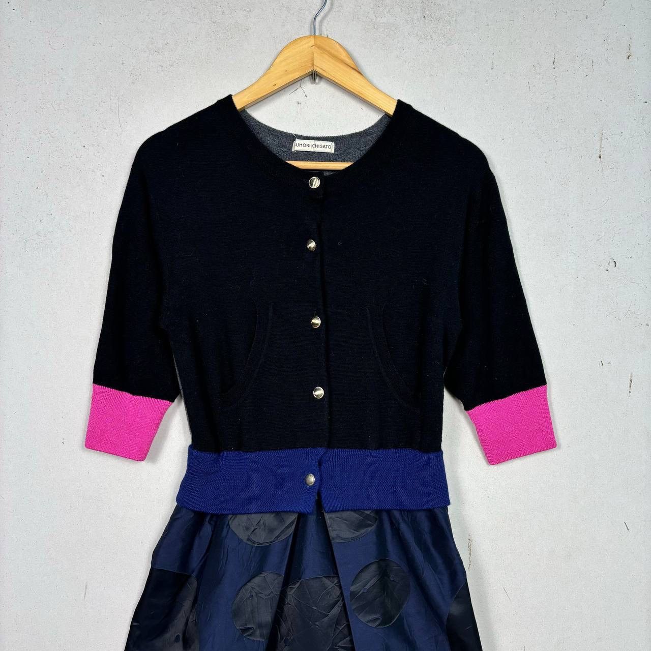 Issey Miyake Tsumori Chisato Issey Miyake Dot Knit Dress Y2K Vintage Size S / US 4 / IT 40 - 3 Thumbnail