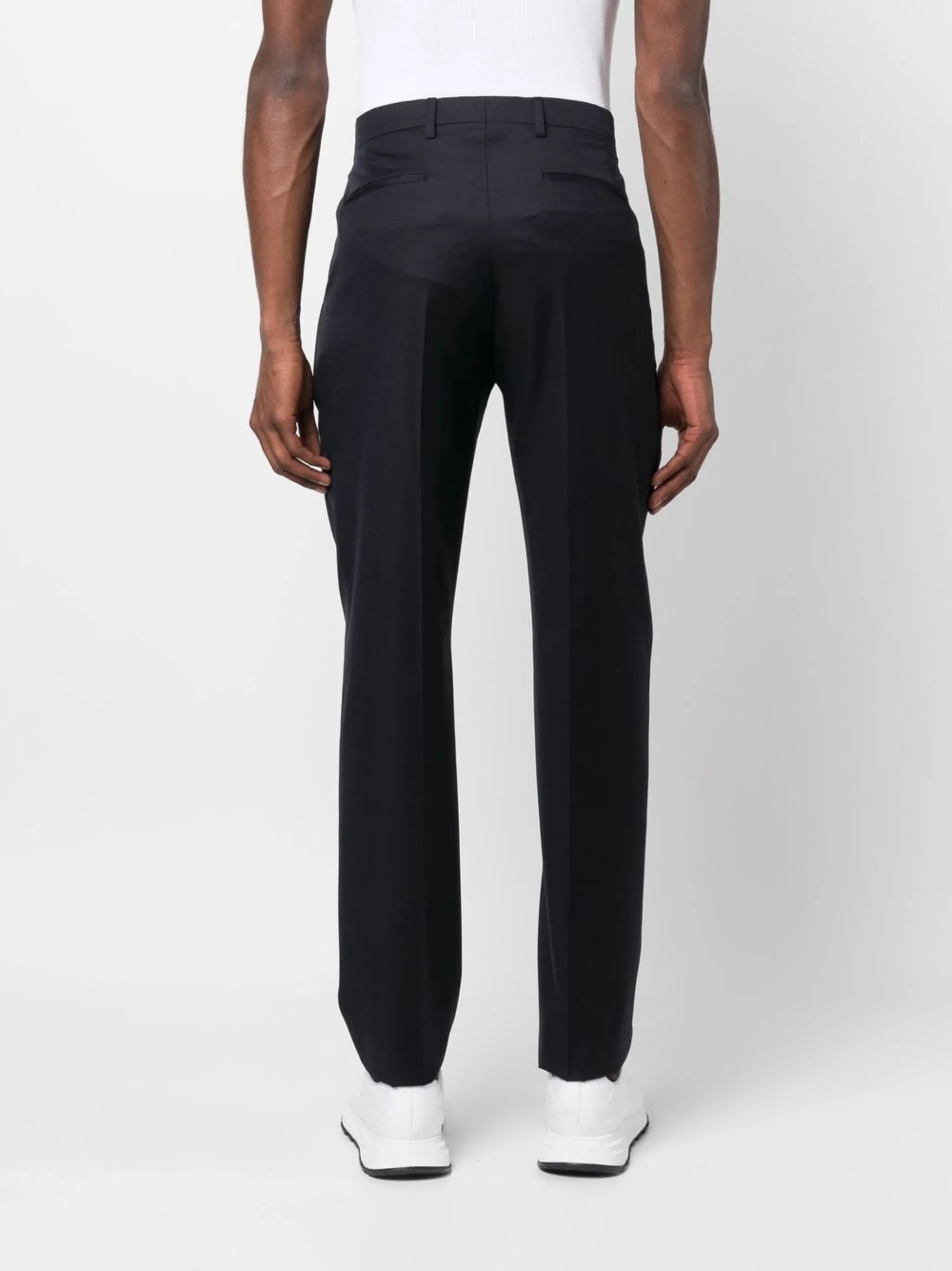 Lanvin o1y0125 Casual Pant in Midnight Blue Size US 36 / EU 52 - 3 Thumbnail