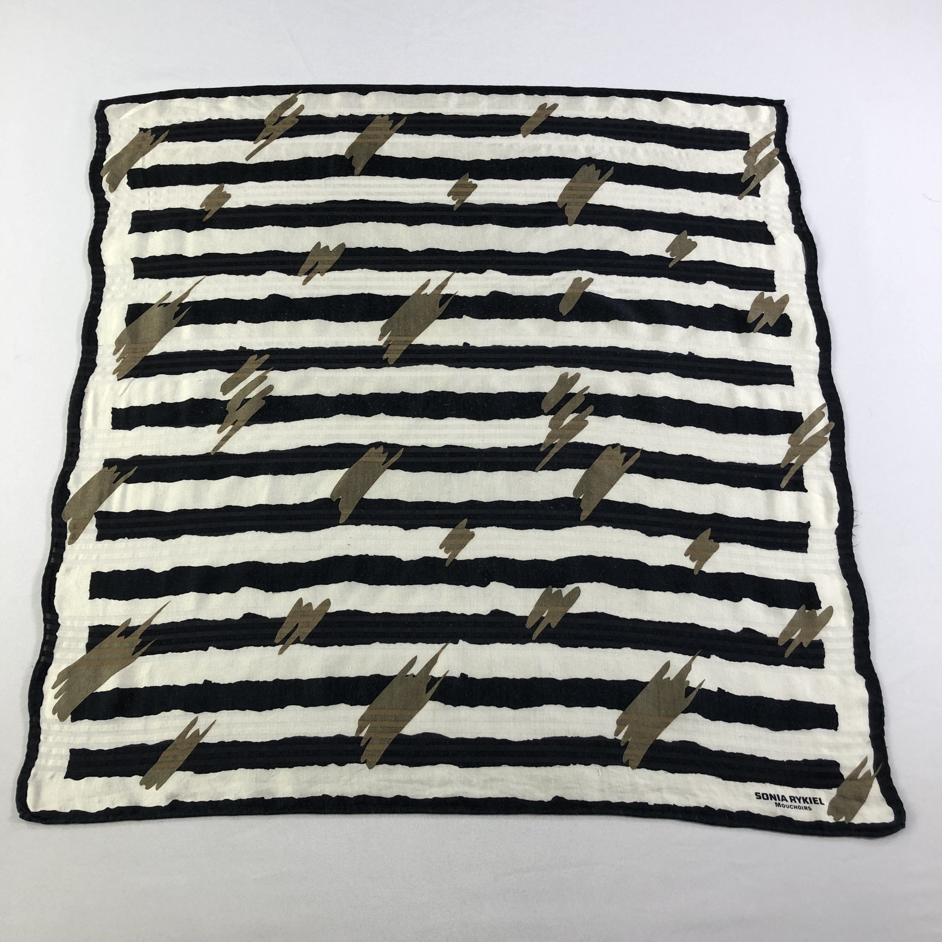 Sonia Rykiel Sonia Rykiel Handkerchief Neckerchief Bandana H1585 Size ONE SIZE - 1 Thumbnail